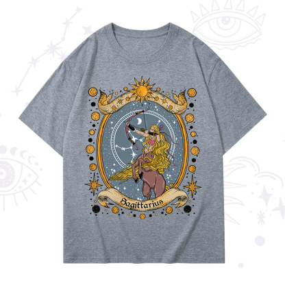 Purplehecate Celestial Sagittarius Zodiac T-Shirt