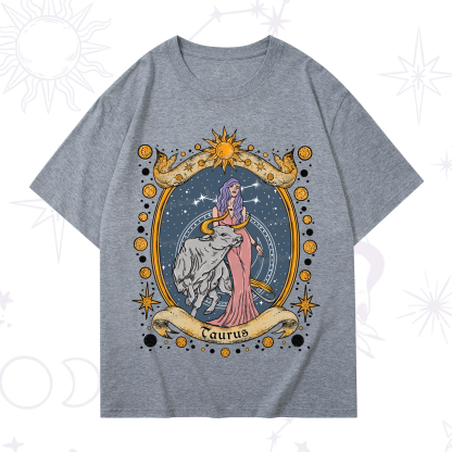 Purplehecate Celestial Taurus Zodiac T-Shirt