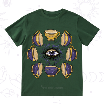 Purplehecate Moon Phase Coffee Lover T-Shirt