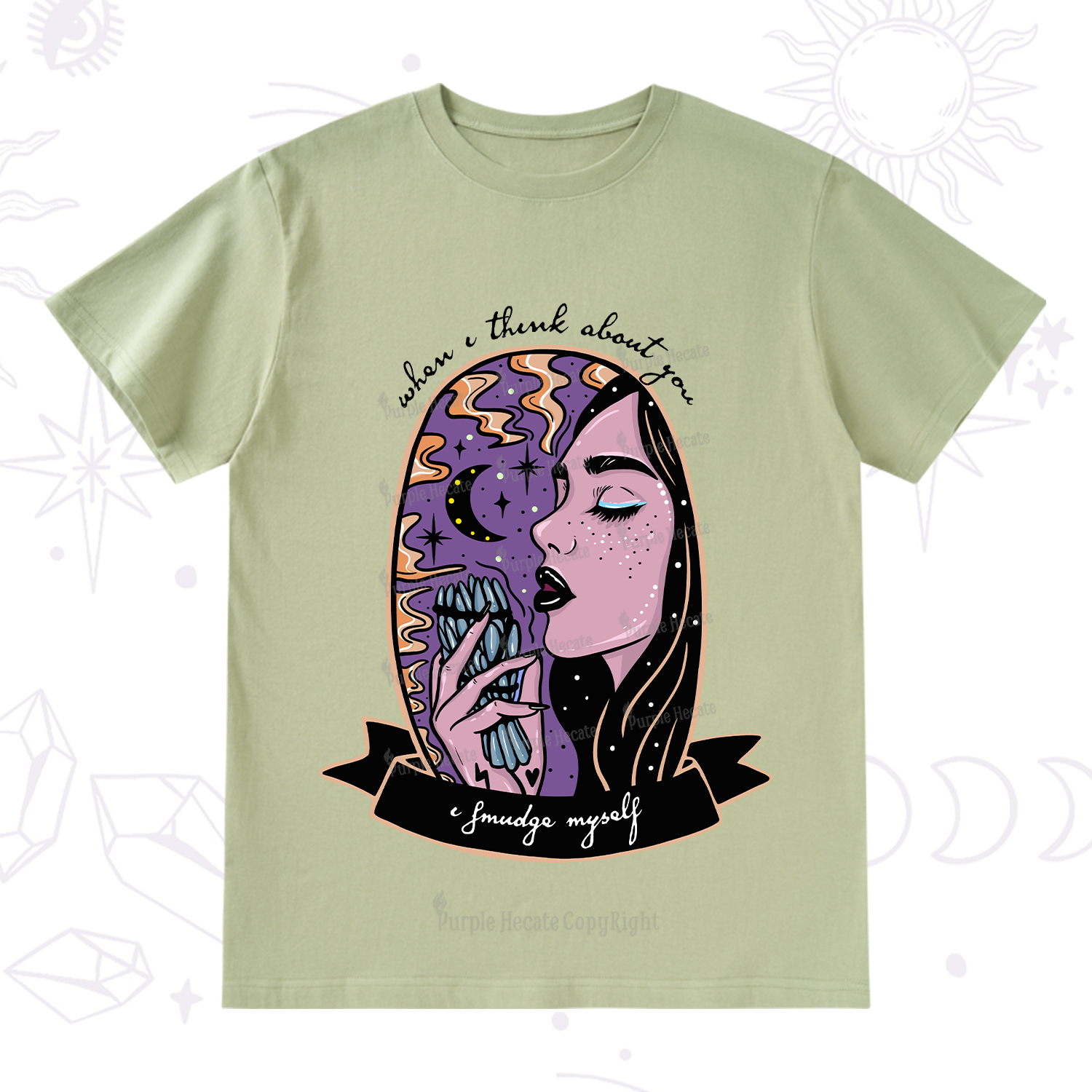 Purplehecate When I Think About You T-Shirt