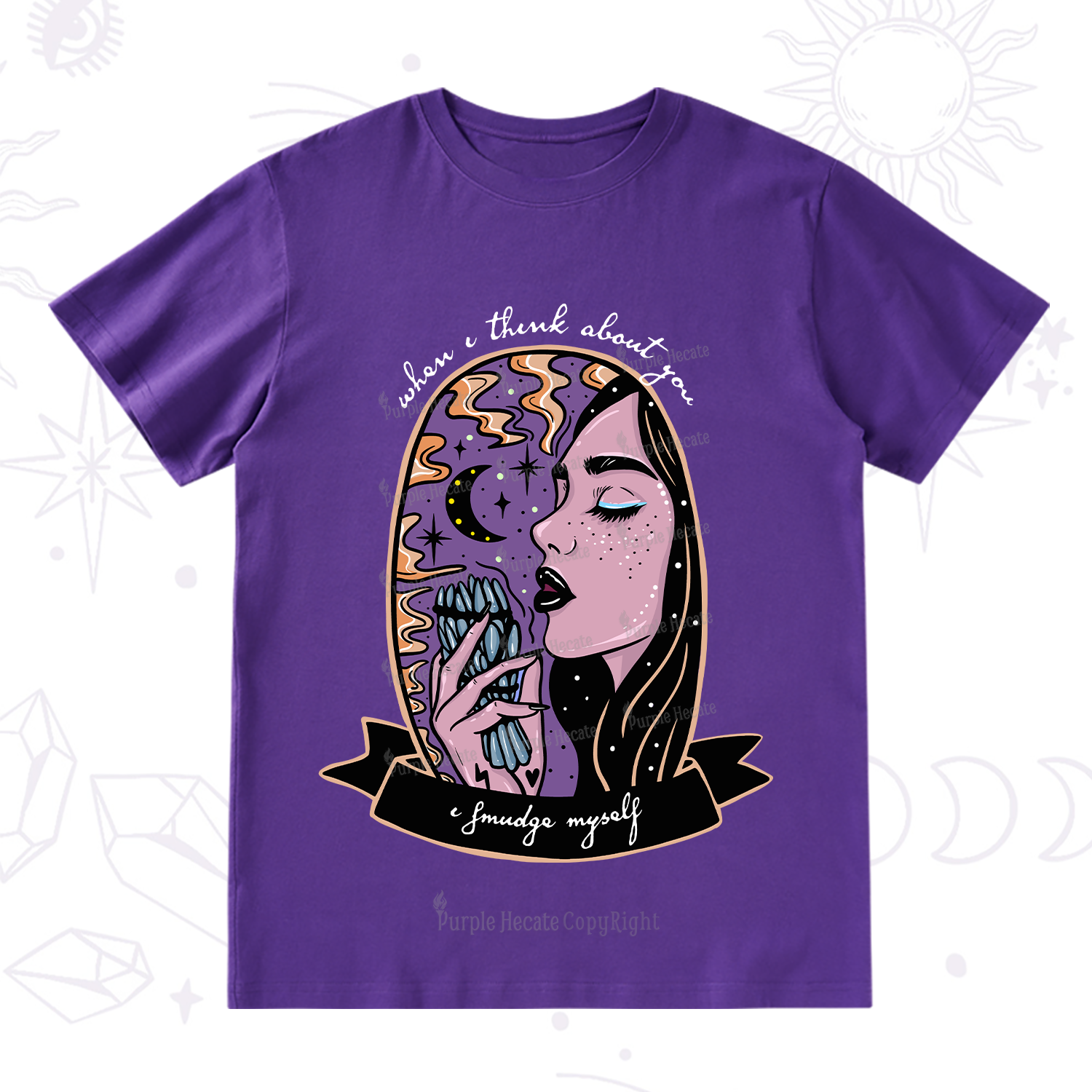 Purplehecate When I Think About You T-Shirt