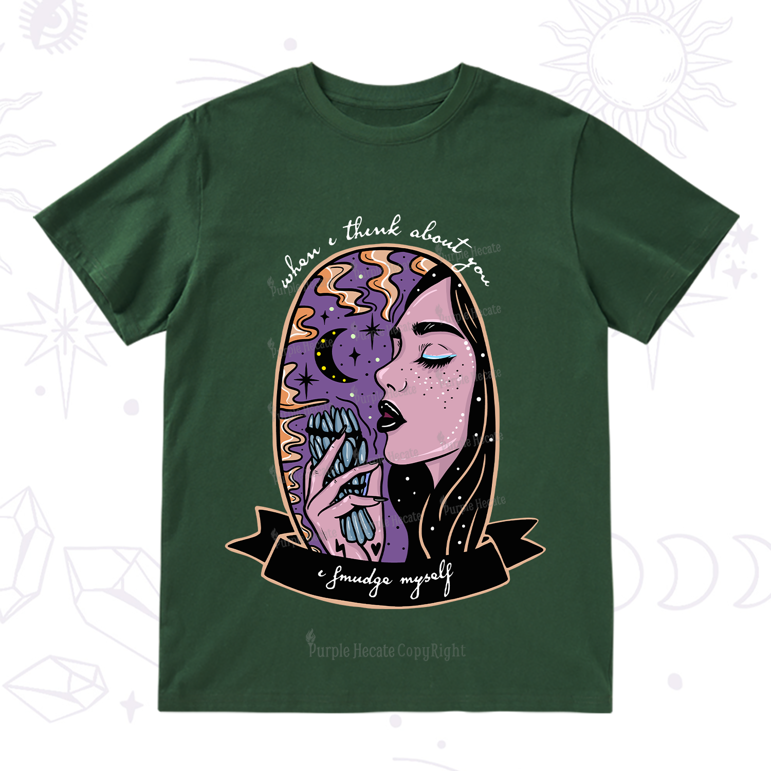 Purplehecate When I Think About You T-Shirt