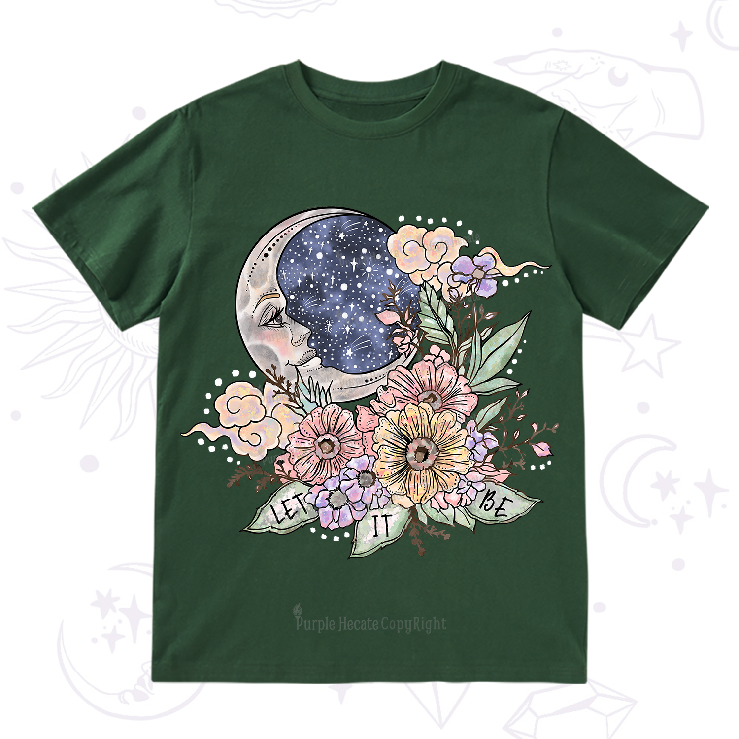 Purplehecate Let It Be T-Shirt