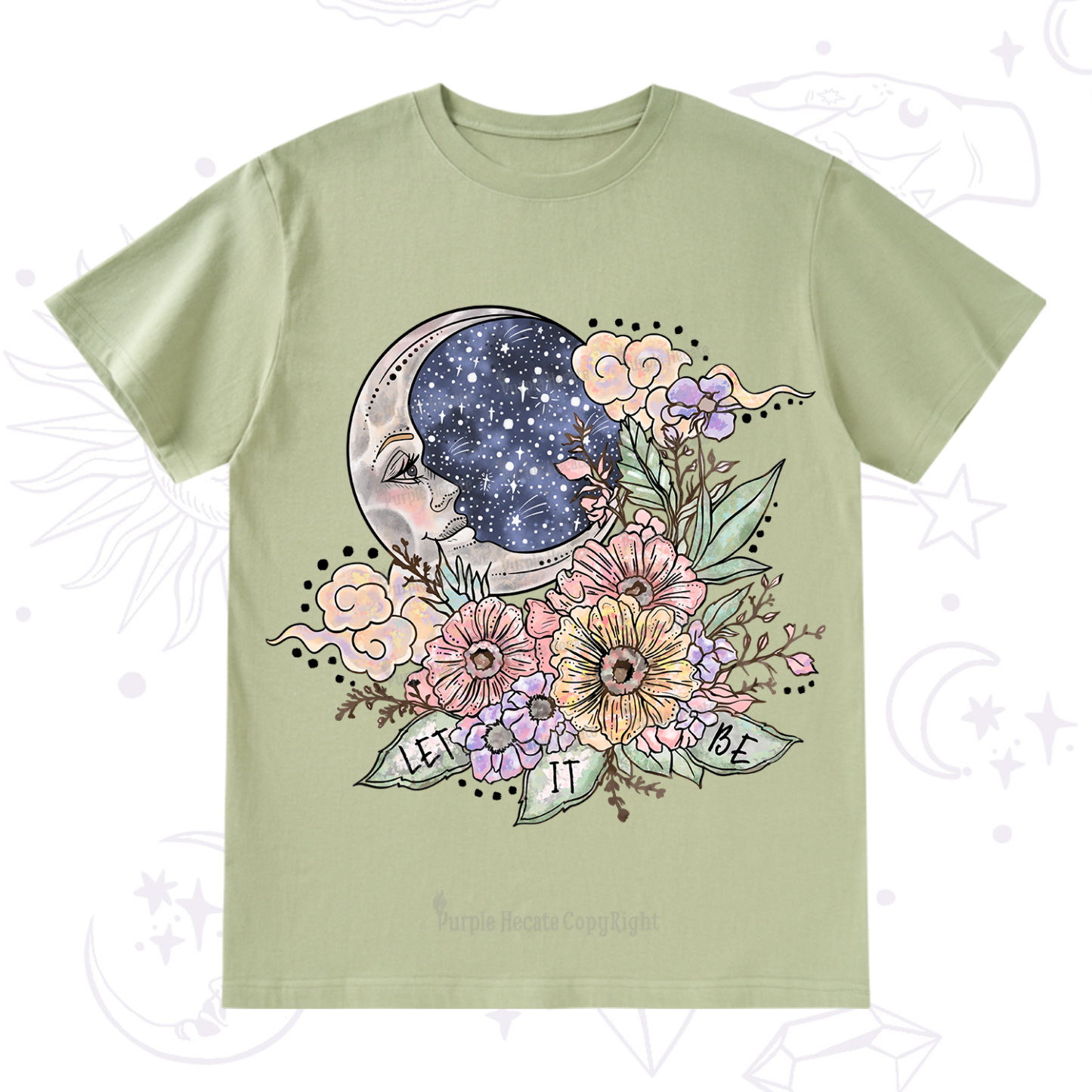 Purplehecate Let It Be T-Shirt