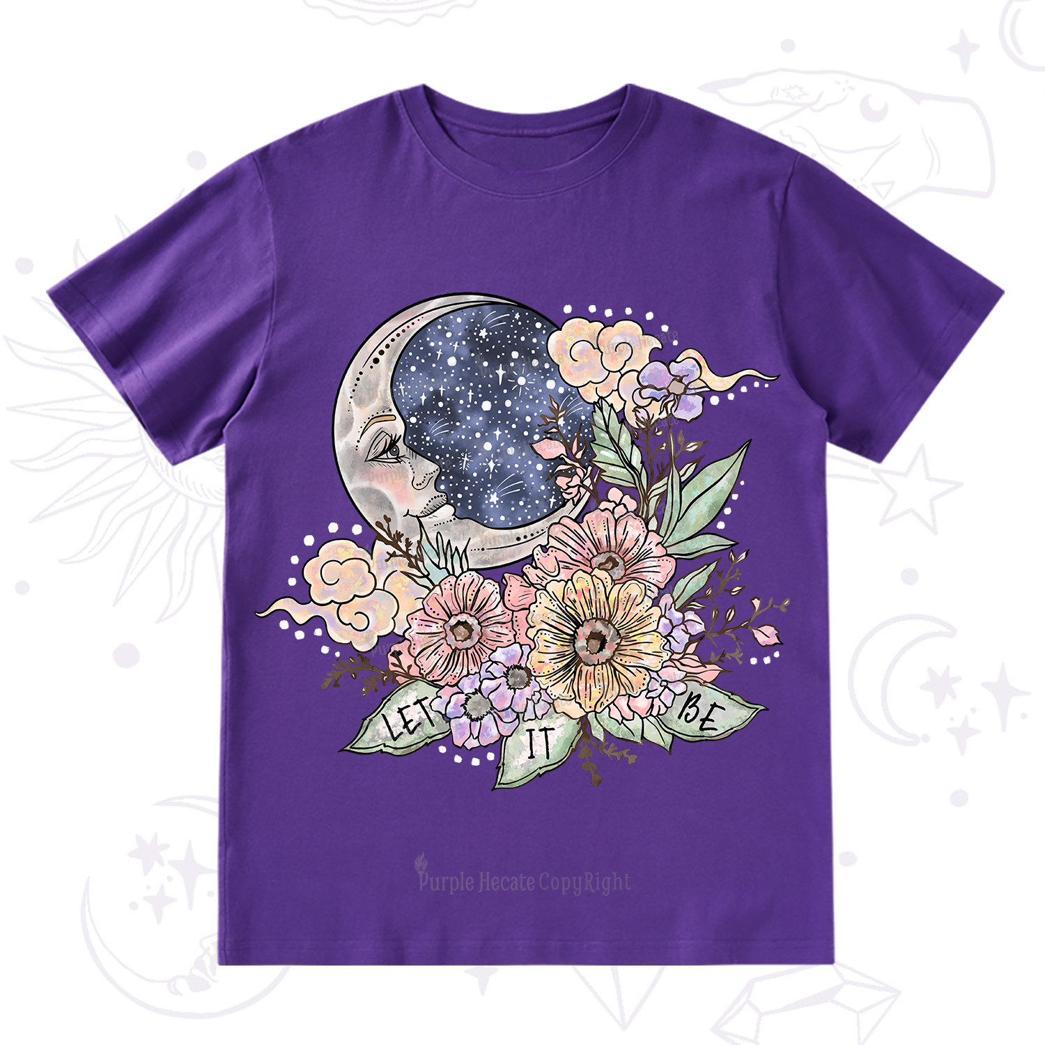 Purplehecate Let It Be T-Shirt