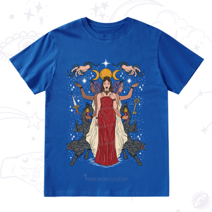 Purplehecate The Triple Goddess Hecate T-Shirt
