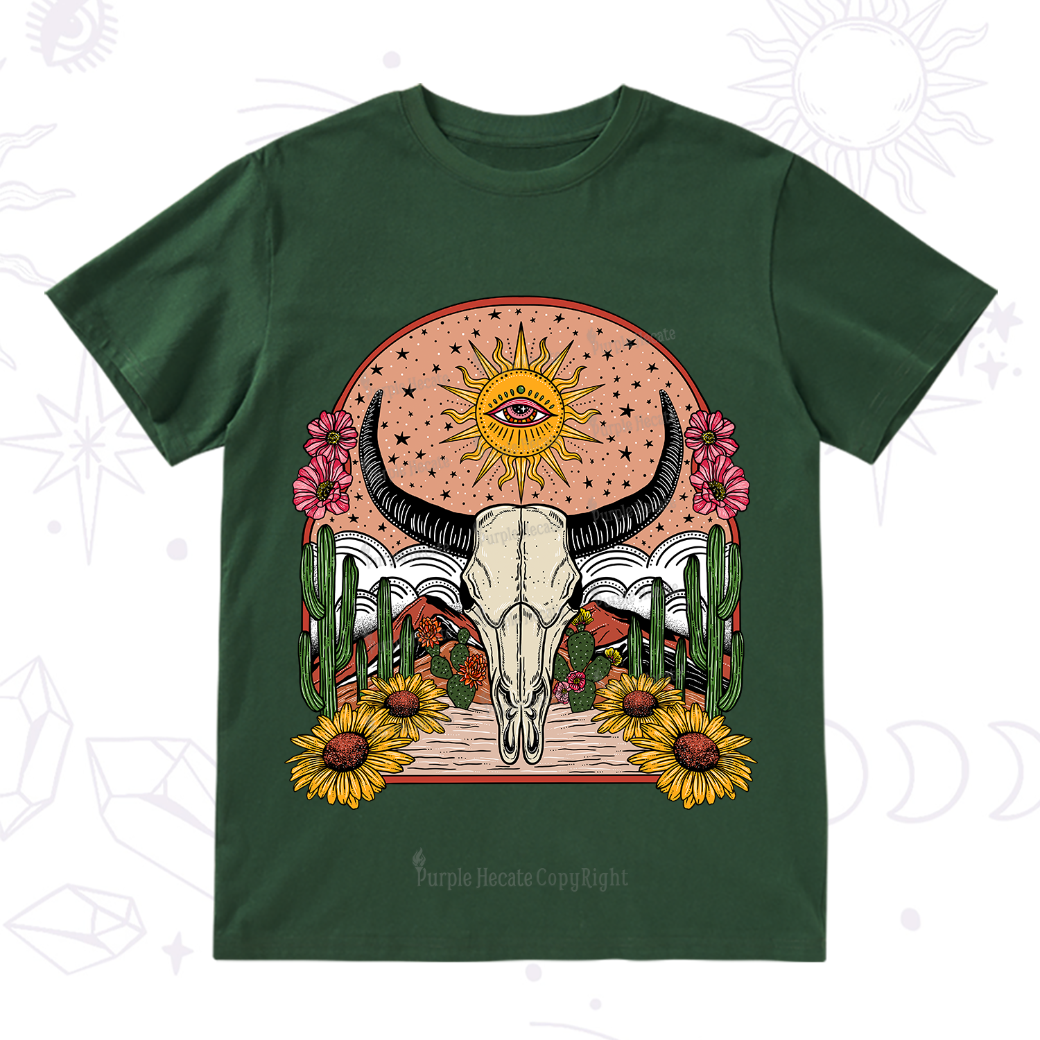 Purplehecate Desert Bloom T-Shirt