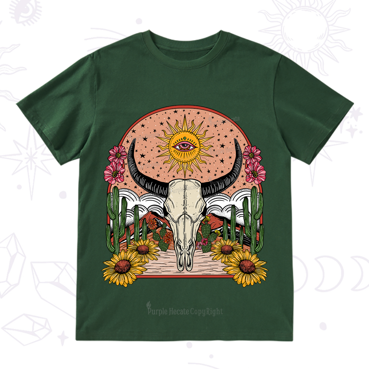 Purplehecate Desert Bloom T-Shirt
