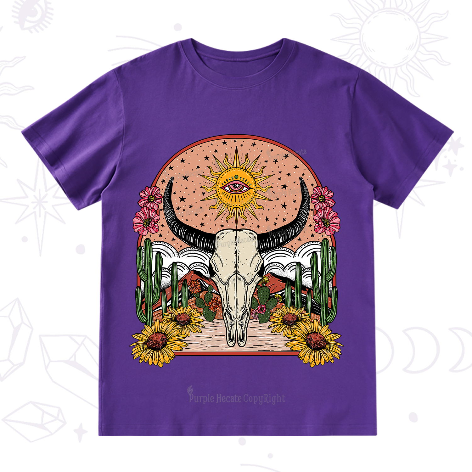 Purplehecate Desert Bloom T-Shirt