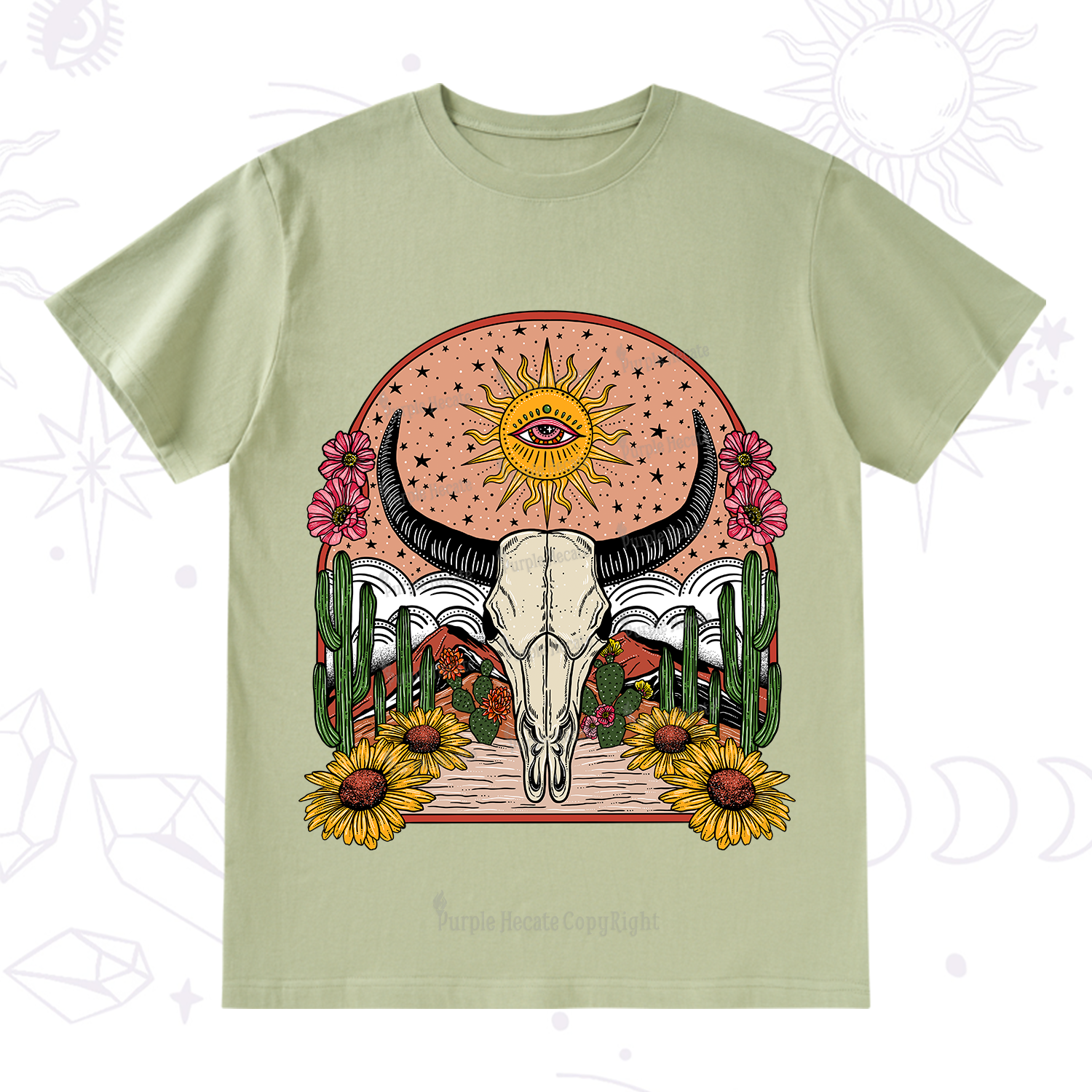 Purplehecate Desert Bloom T-Shirt