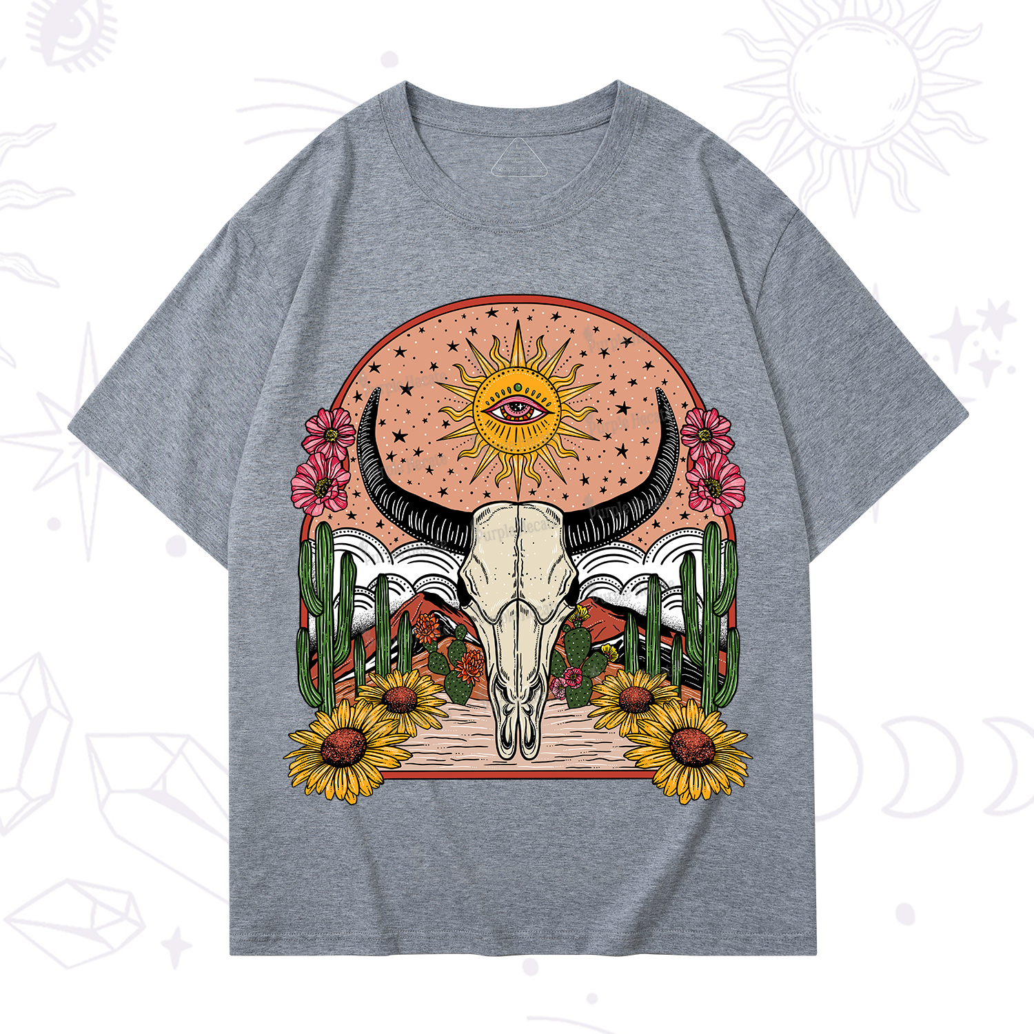 Purplehecate Desert Bloom T-Shirt