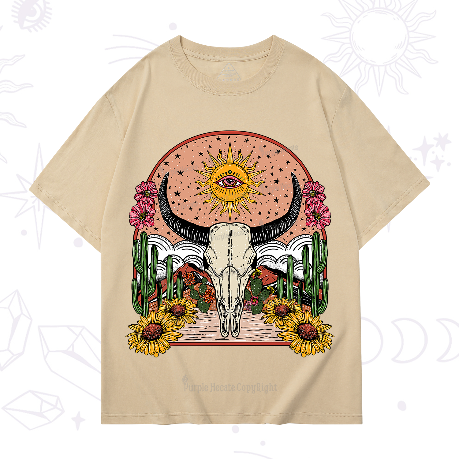 Purplehecate Desert Bloom T-Shirt
