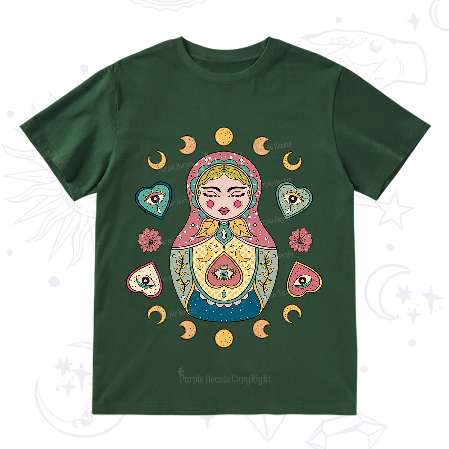 Purplehecate Nesting Doll T-Shirt
