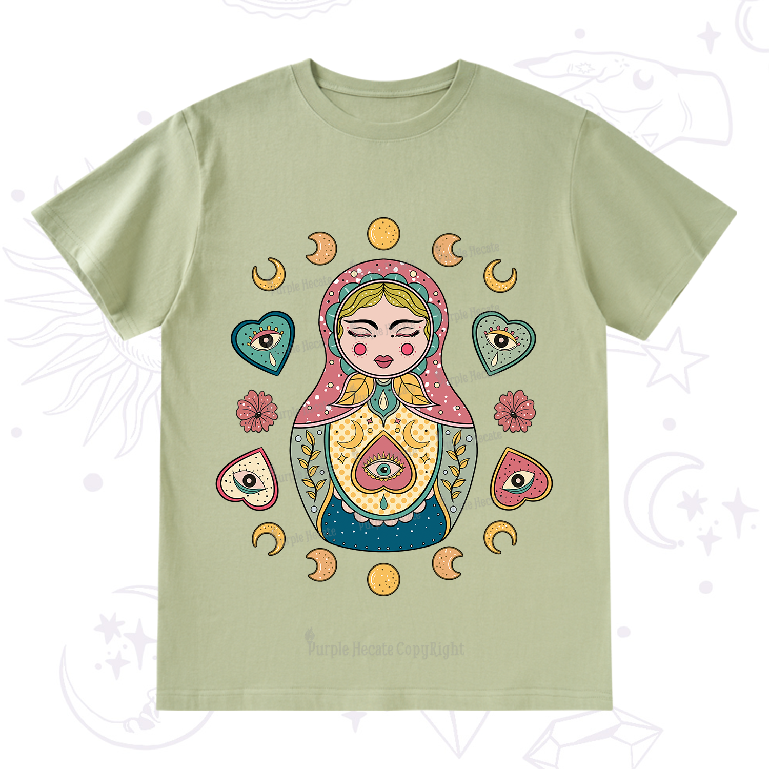 Purplehecate Nesting Doll T-Shirt