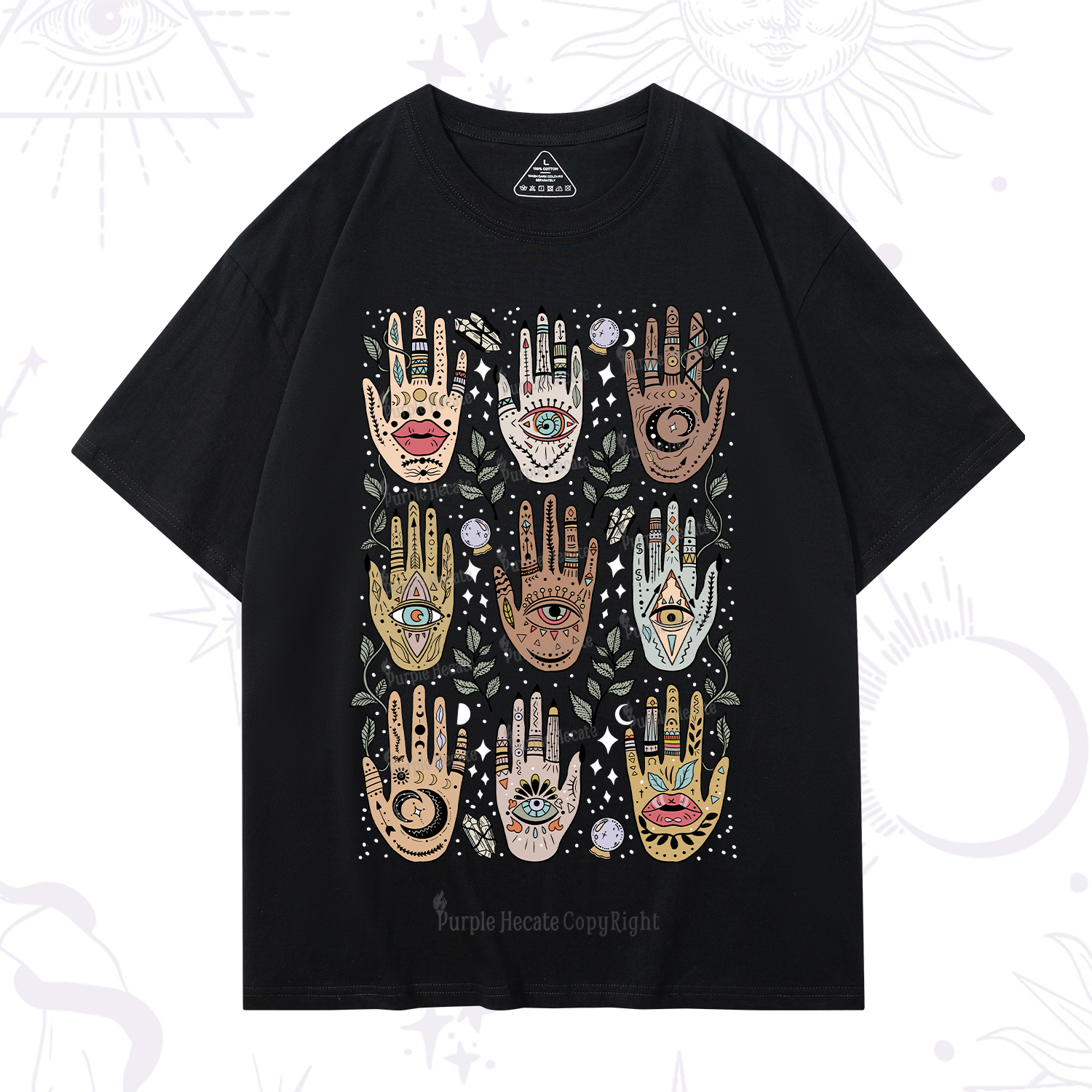 Purplehecate Helping Hands T-Shirt