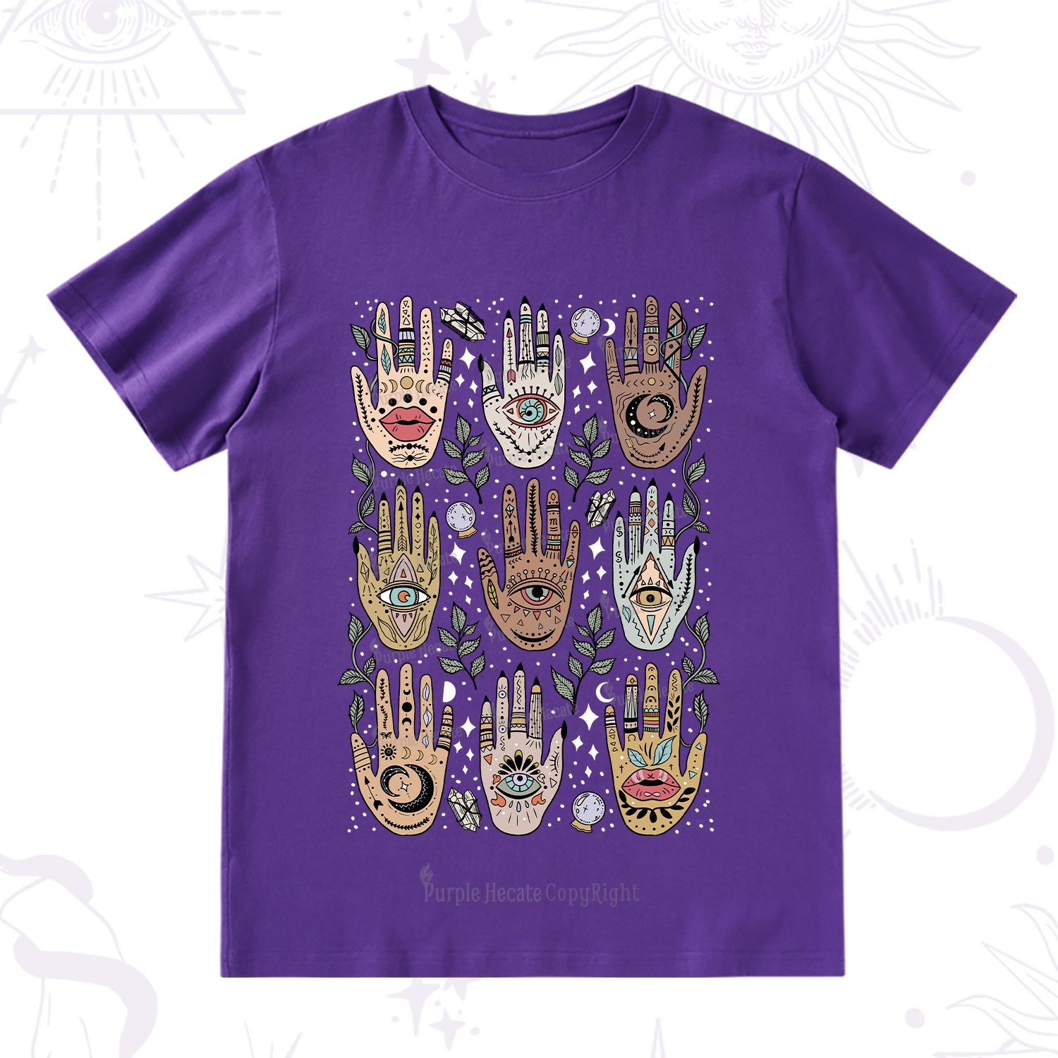 Purplehecate Helping Hands T-Shirt