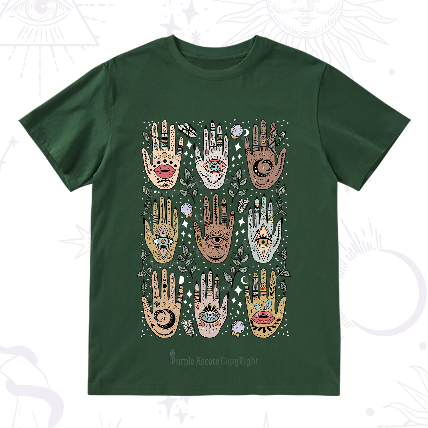 Purplehecate Helping Hands T-Shirt