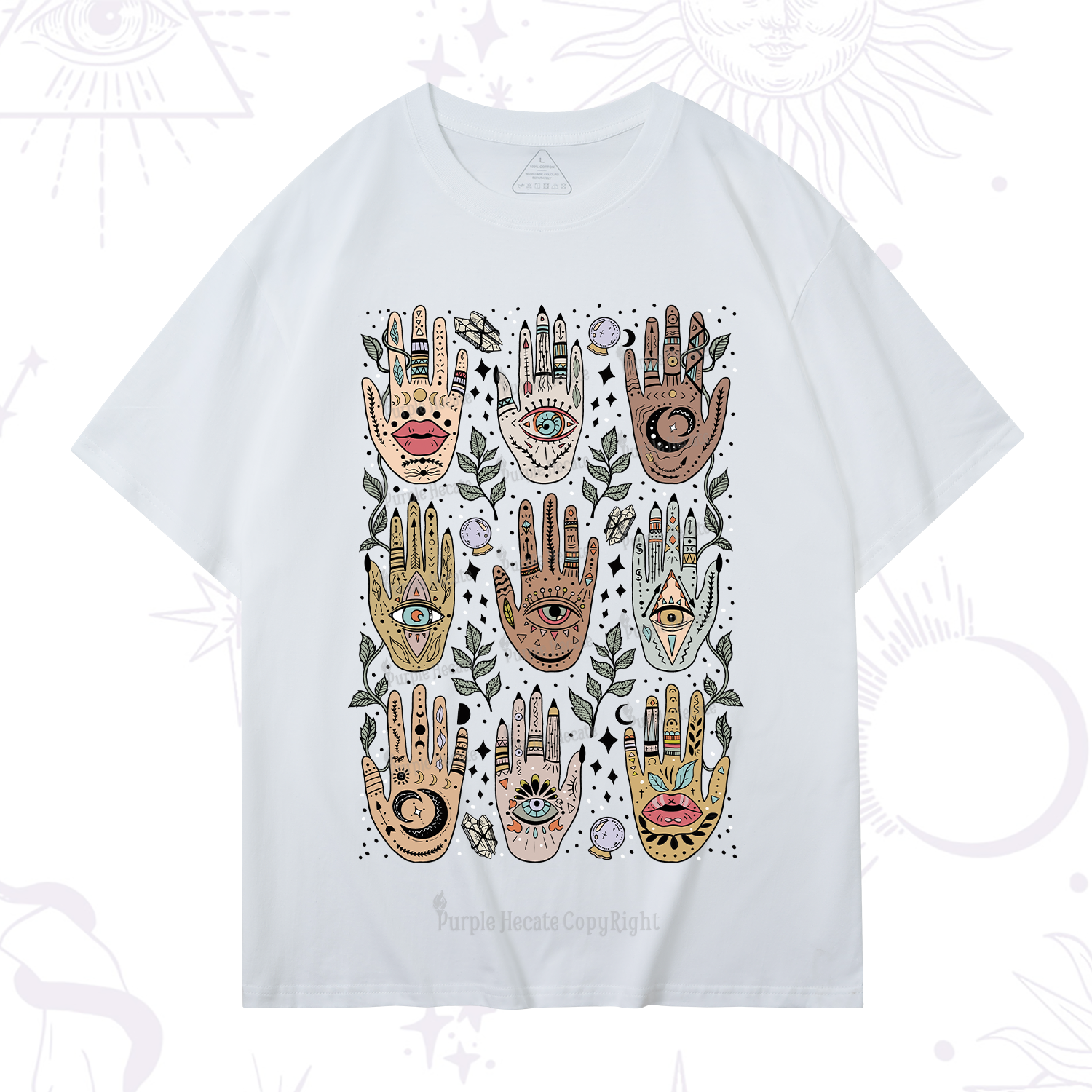 Purplehecate Helping Hands T-Shirt