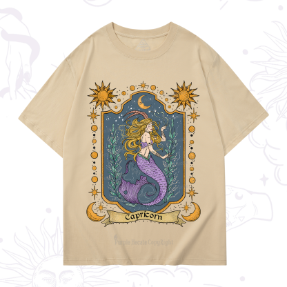 Purplehecate Capricorn Zodiac T-Shirt
