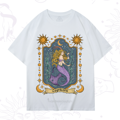 Purplehecate Capricorn Zodiac T-Shirt