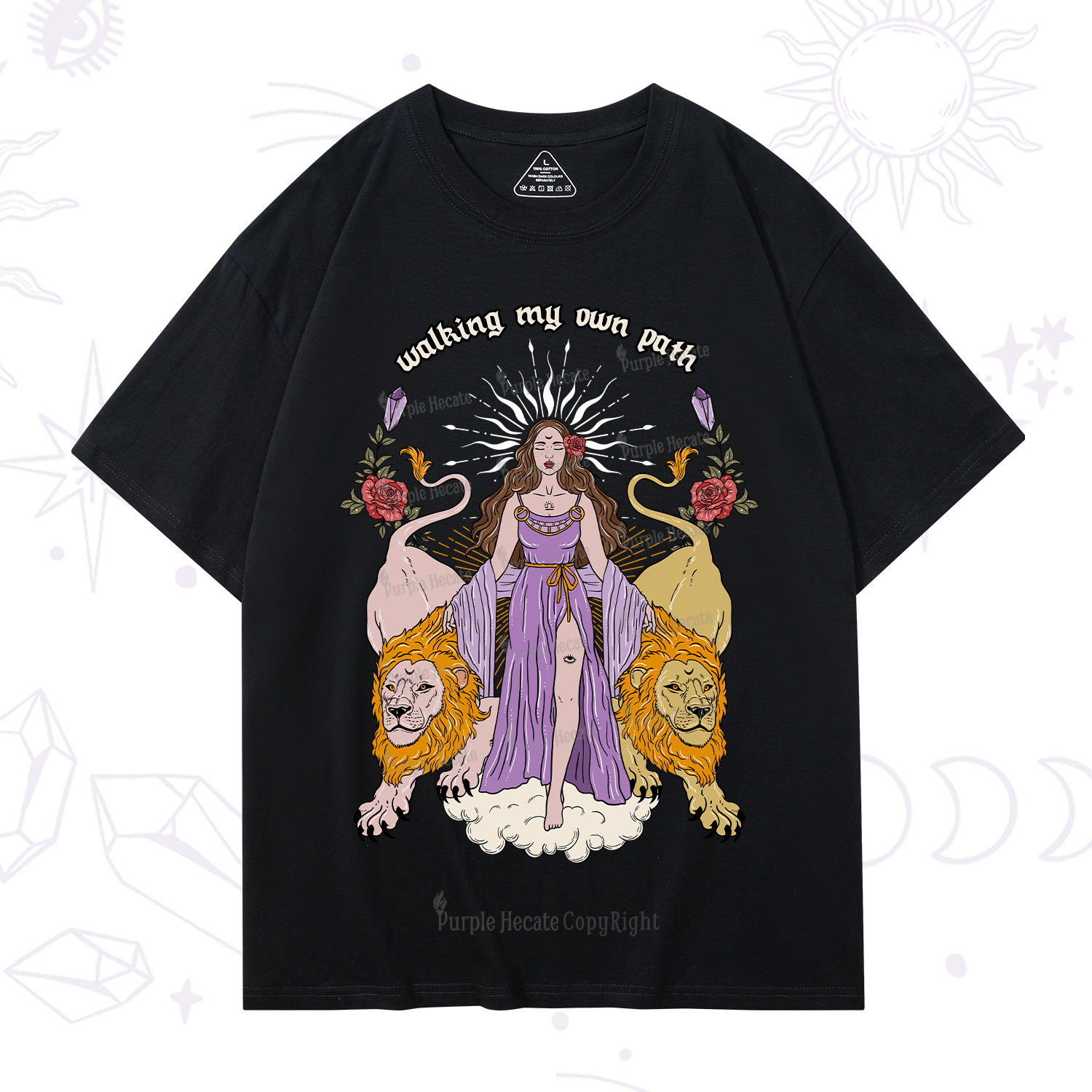 Purplehecate The Goddess Walking My Own Path T-Shirt