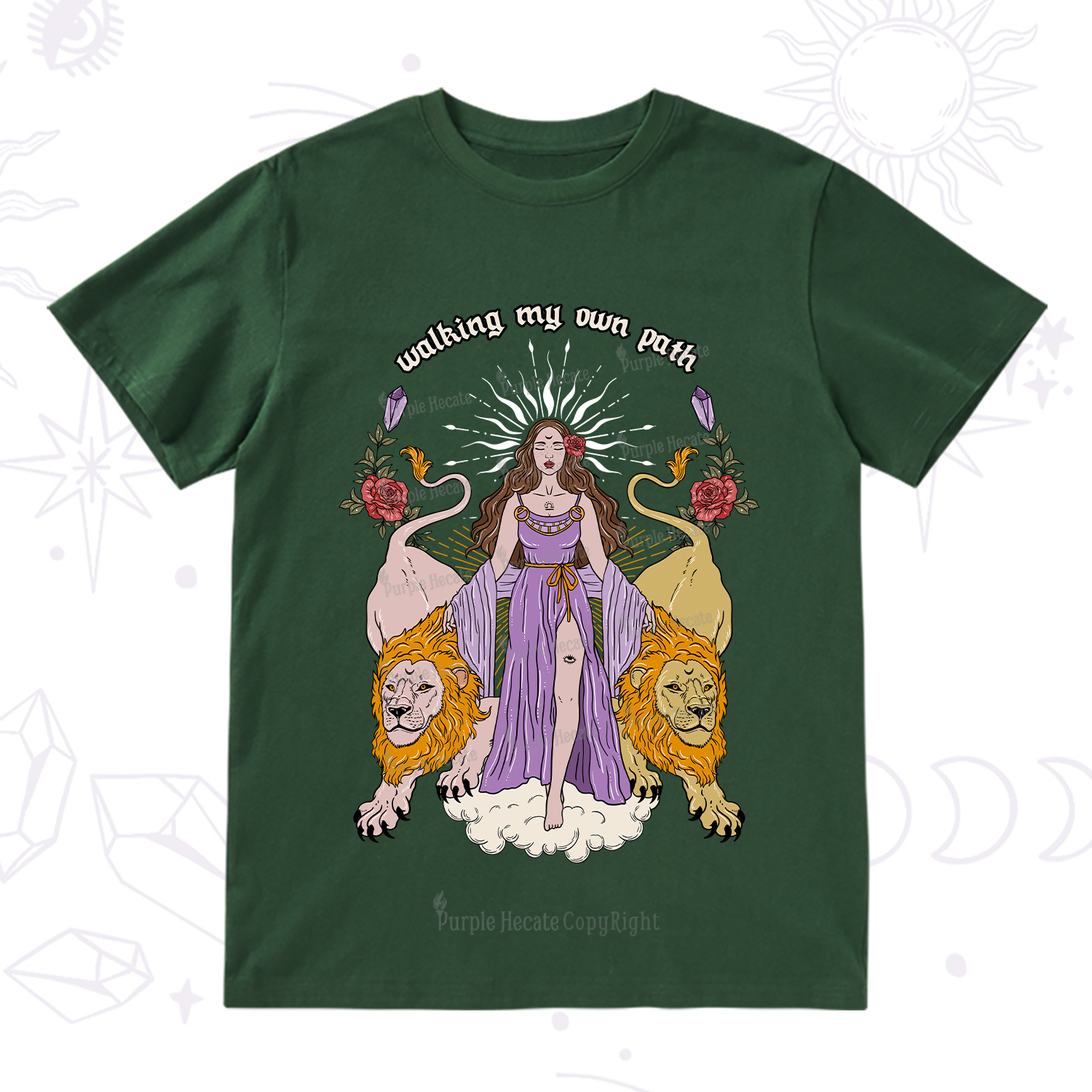 Purplehecate The Goddess Walking My Own Path T-Shirt