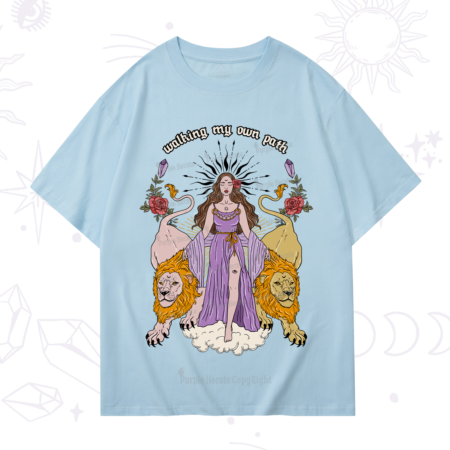 Purplehecate The Goddess Walking My Own Path T-Shirt