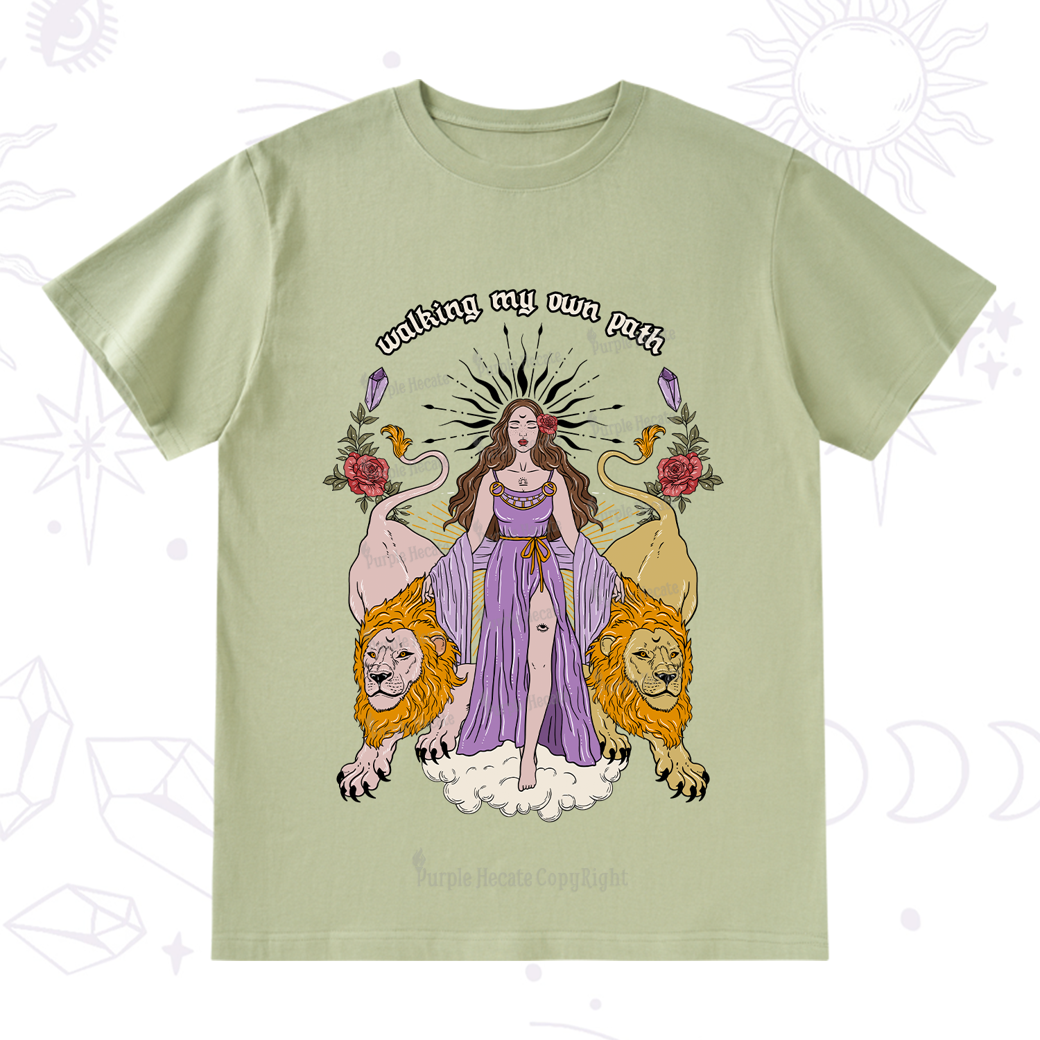 Purplehecate The Goddess Walking My Own Path T-Shirt