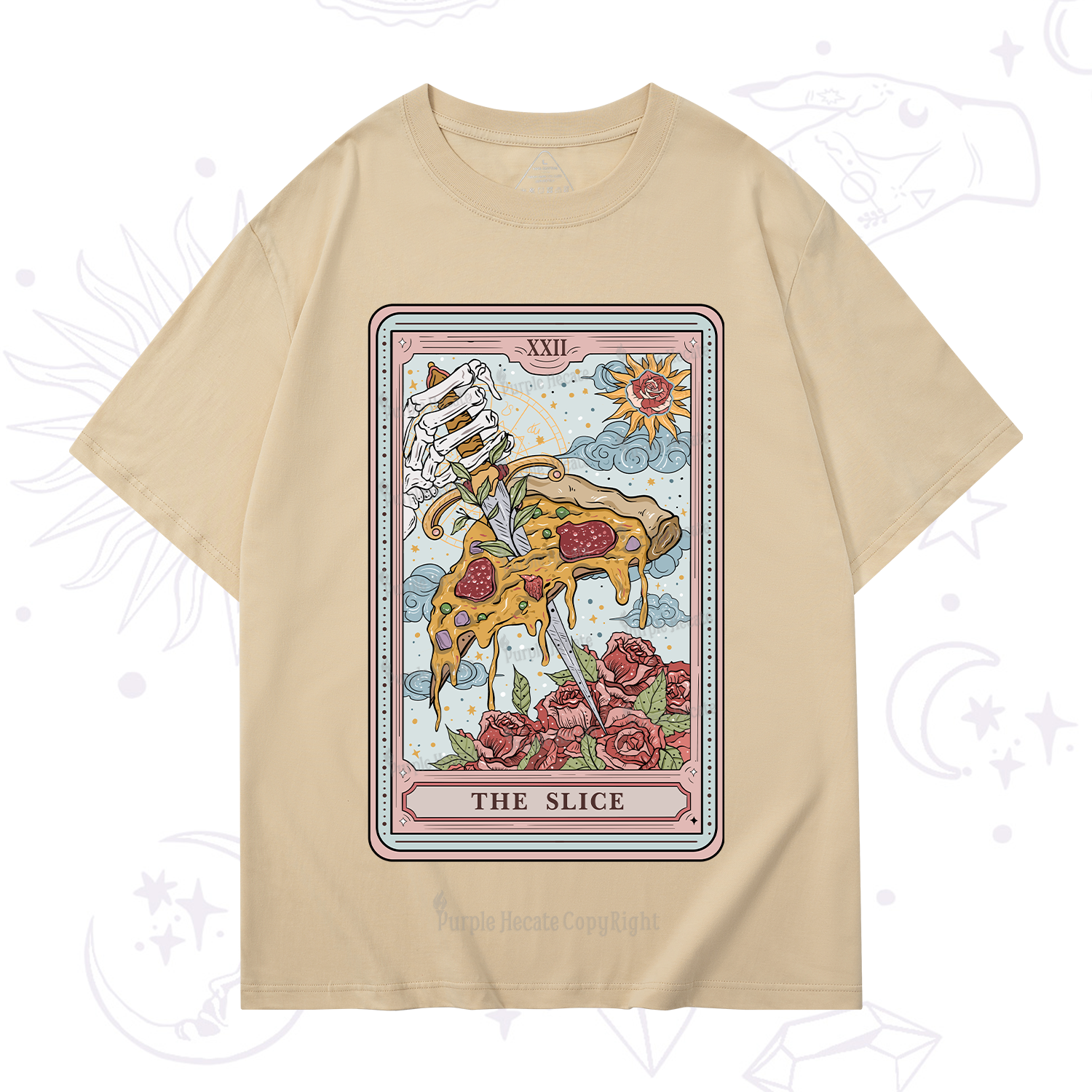 Purplehecate The Slice Tarot T-Shirt