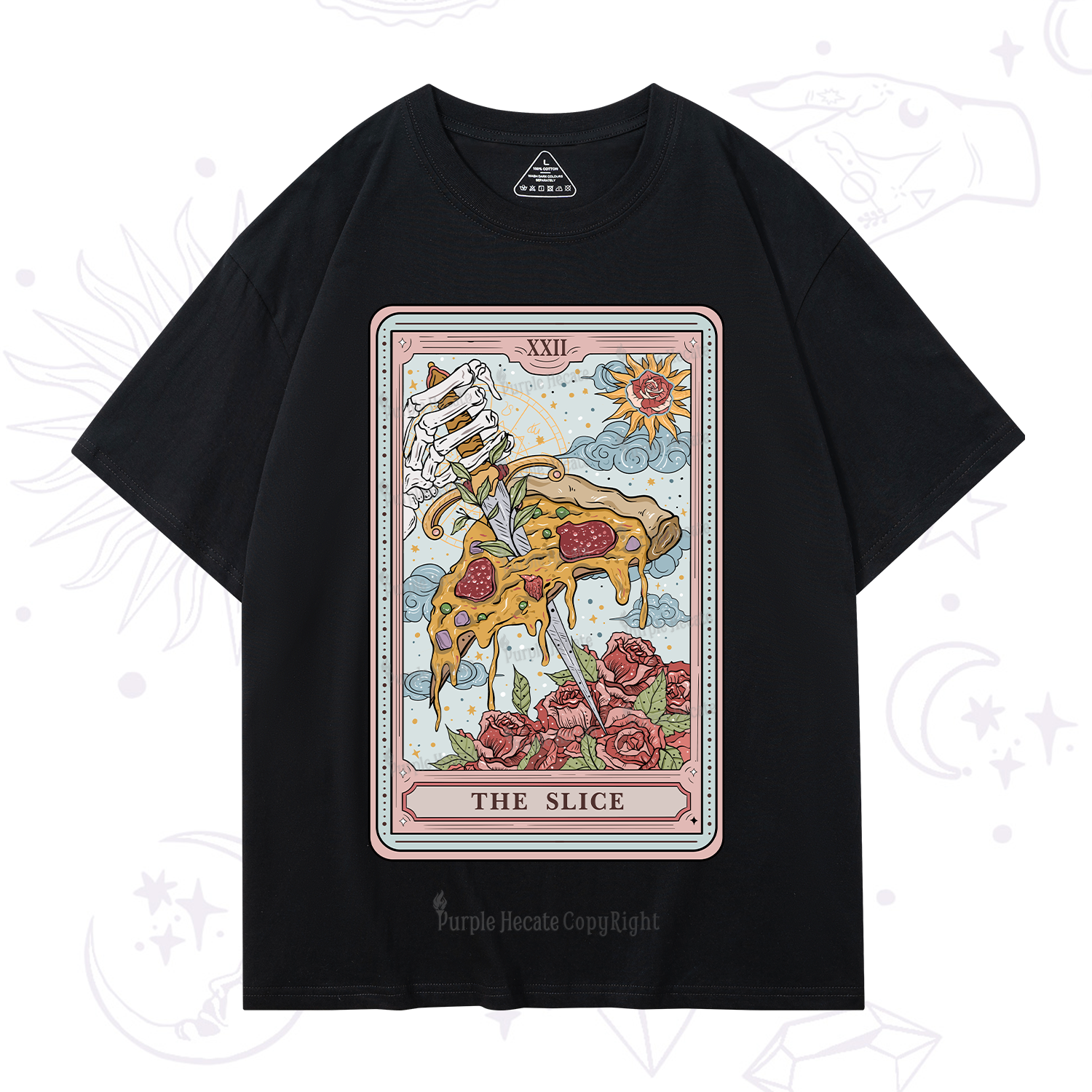 Purplehecate The Slice Tarot T-Shirt