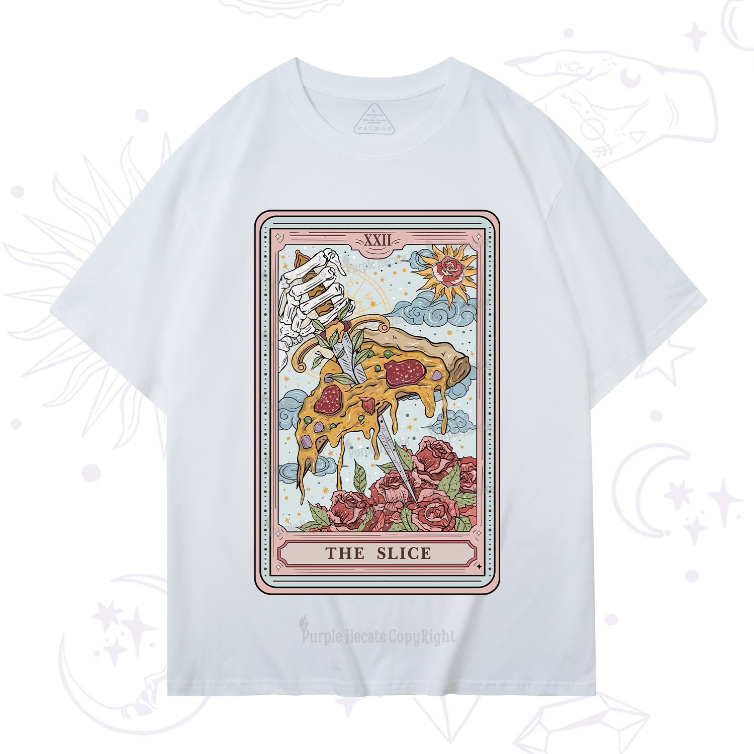 Purplehecate The Slice Tarot T-Shirt