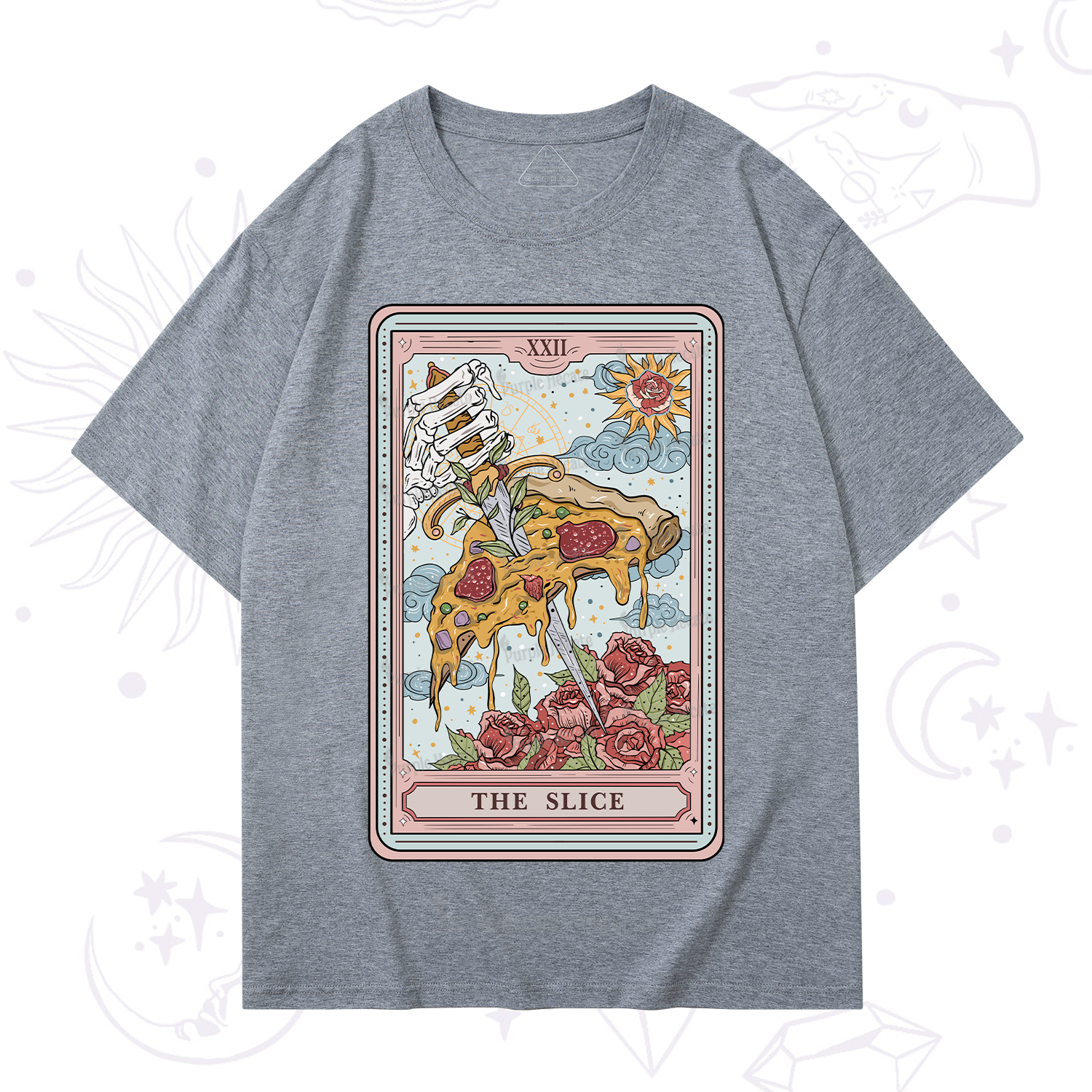Purplehecate The Slice Tarot T-Shirt