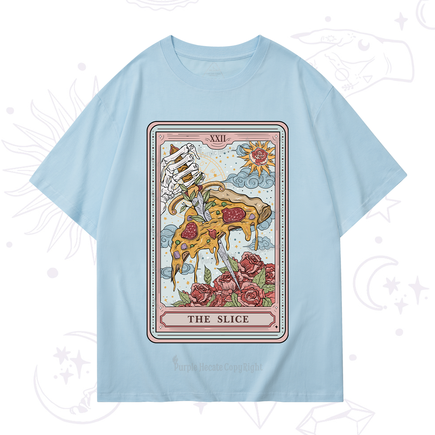 Purplehecate The Slice Tarot T-Shirt