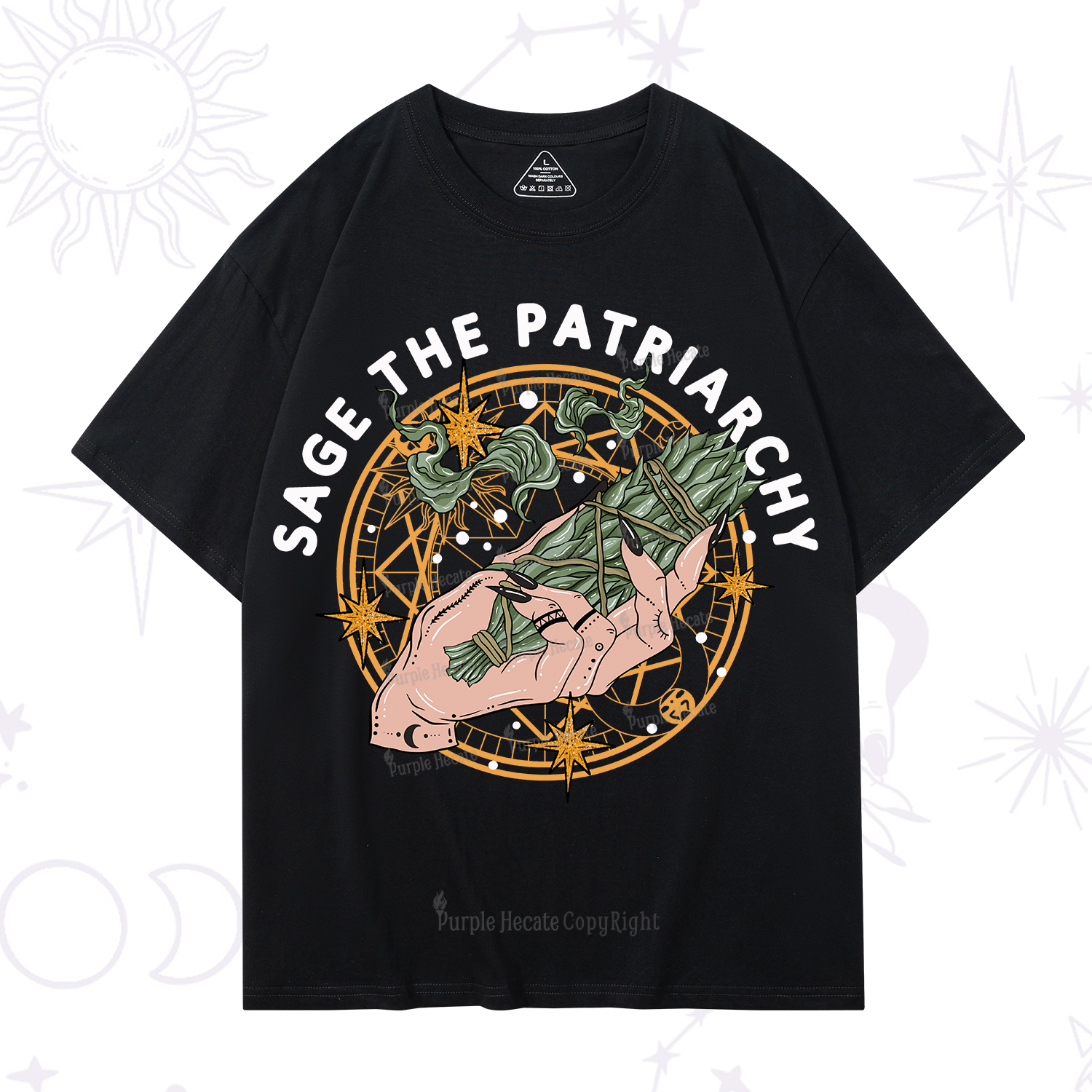 Purplehecate Sage The Patriarchy T-Shirt