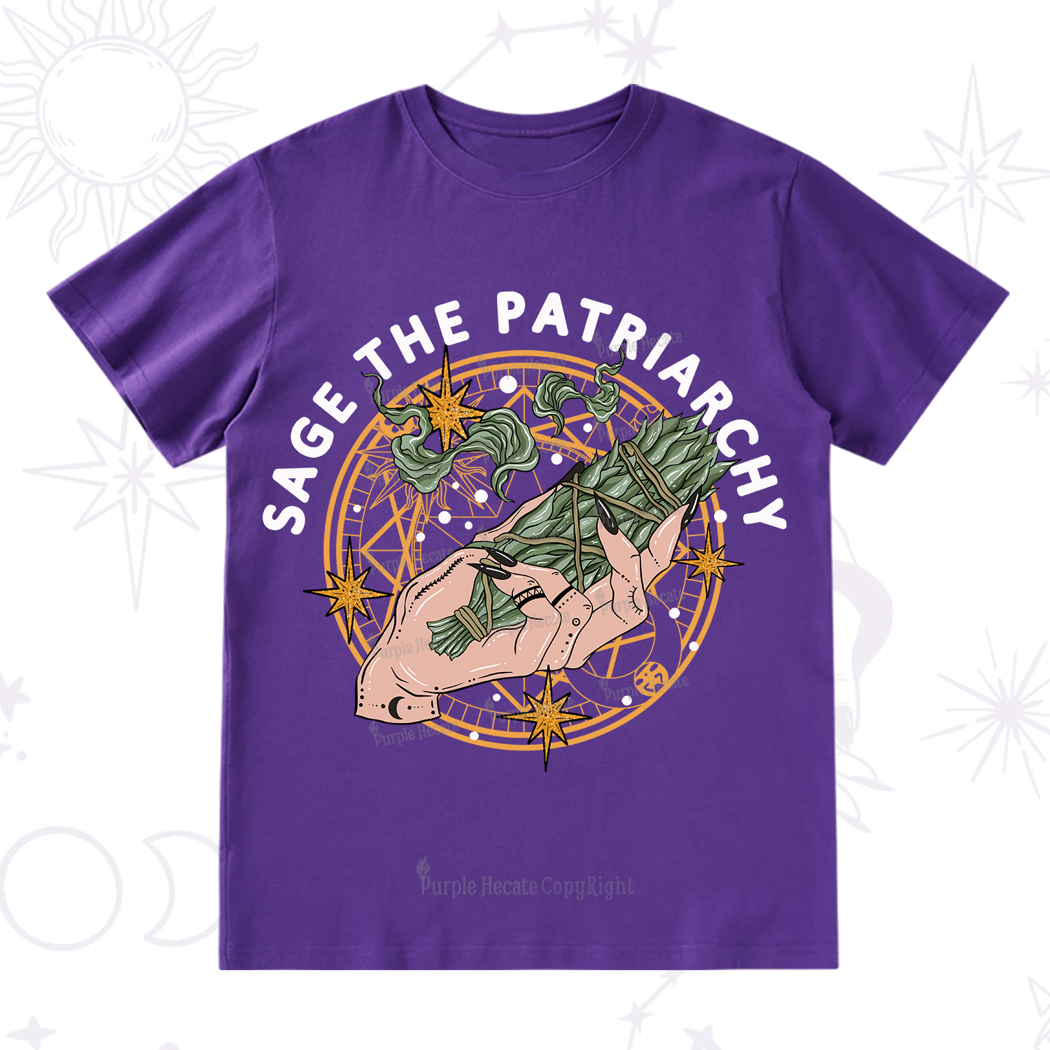 Purplehecate Sage The Patriarchy T-Shirt