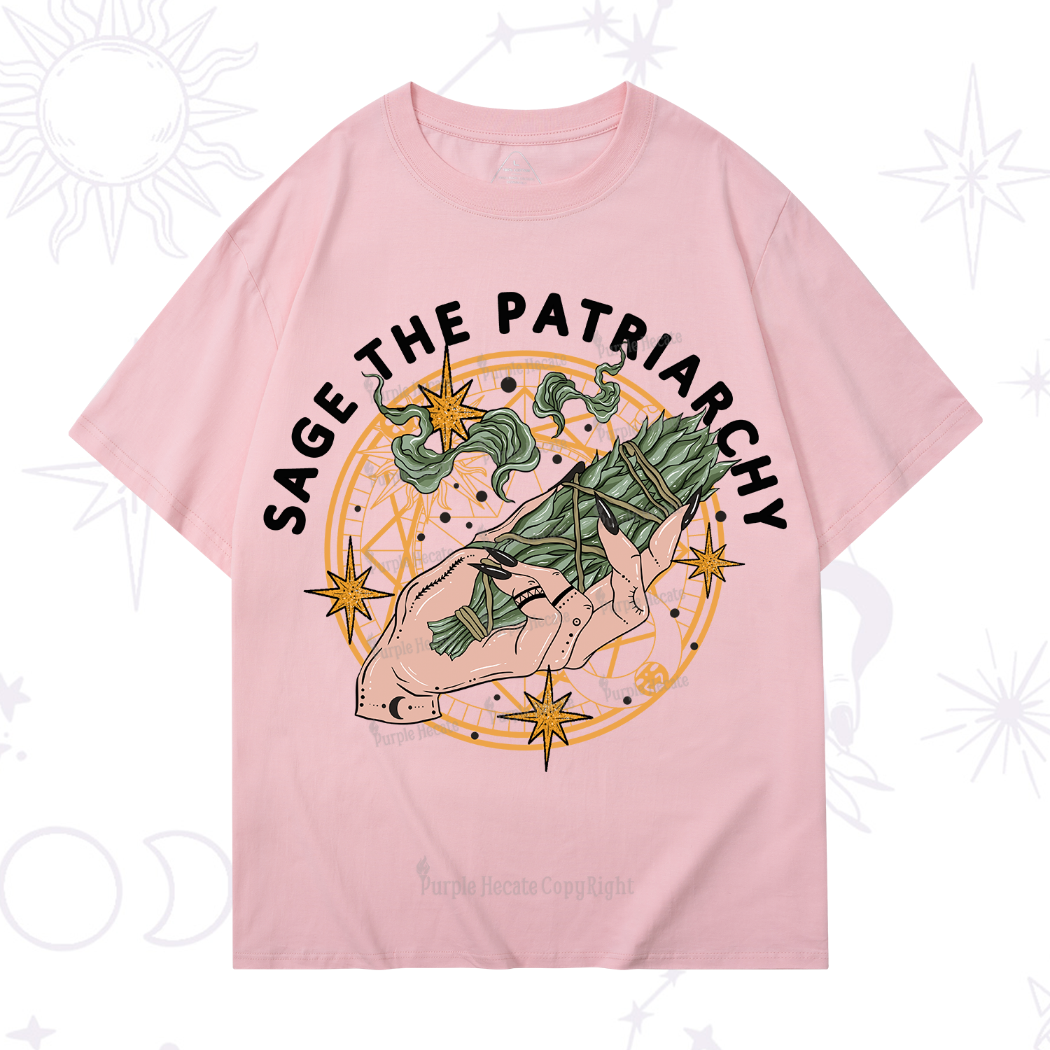 Purplehecate Sage The Patriarchy T-Shirt