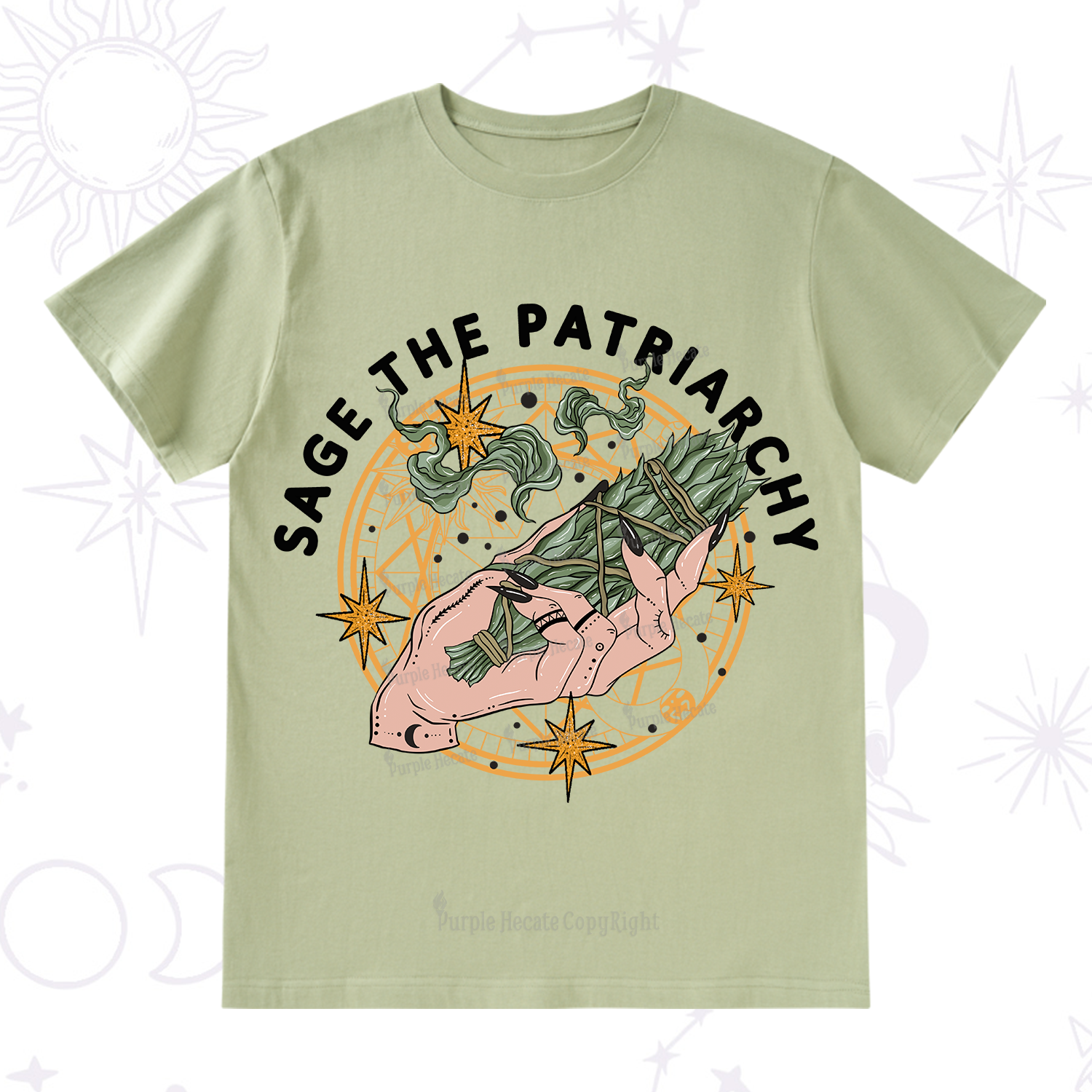 Purplehecate Sage The Patriarchy T-Shirt