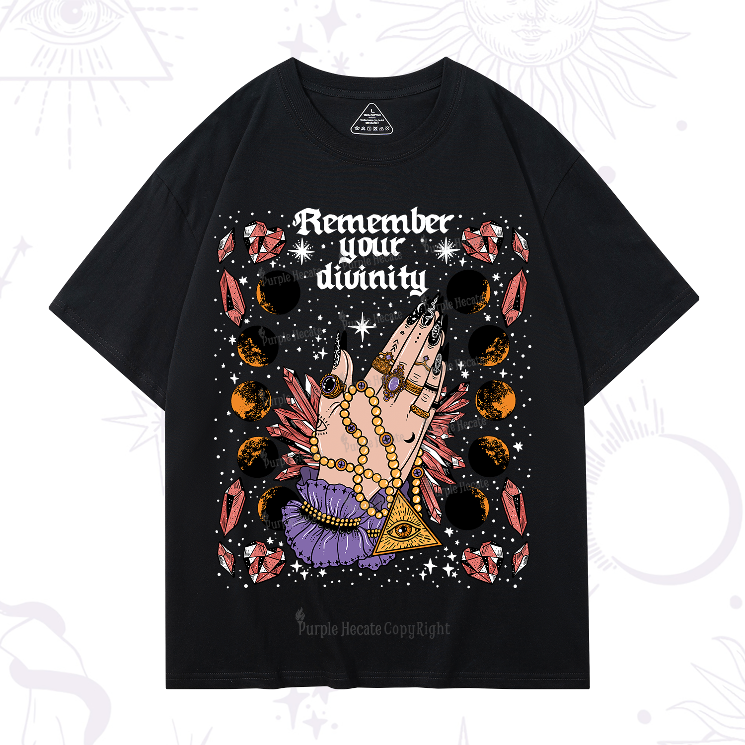 Purplehecate Remember Your Divinity T-Shirt
