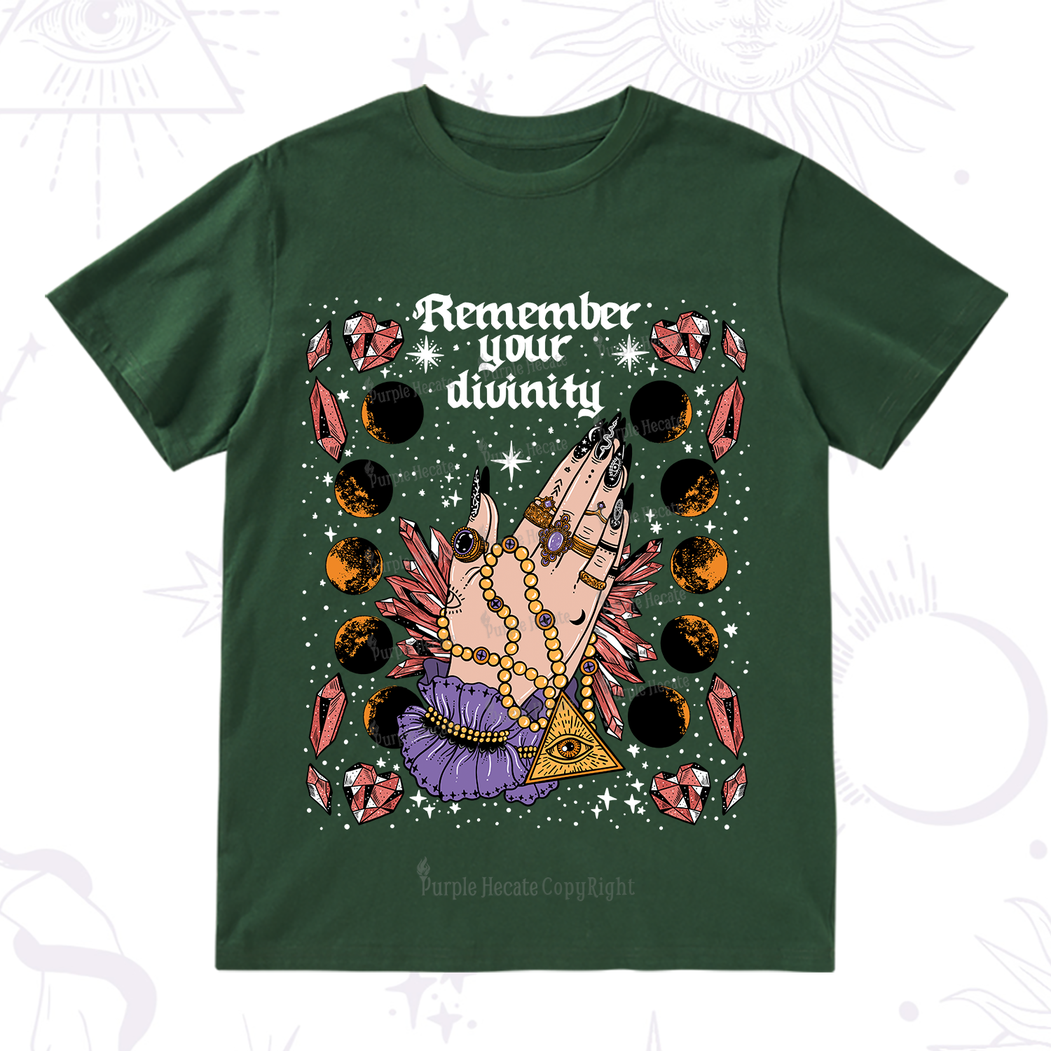 Purplehecate Remember Your Divinity T-Shirt