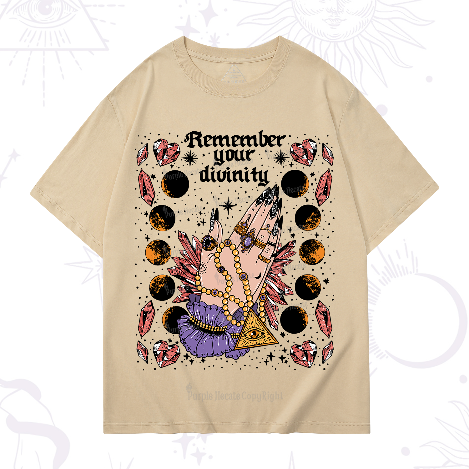 Purplehecate Remember Your Divinity T-Shirt