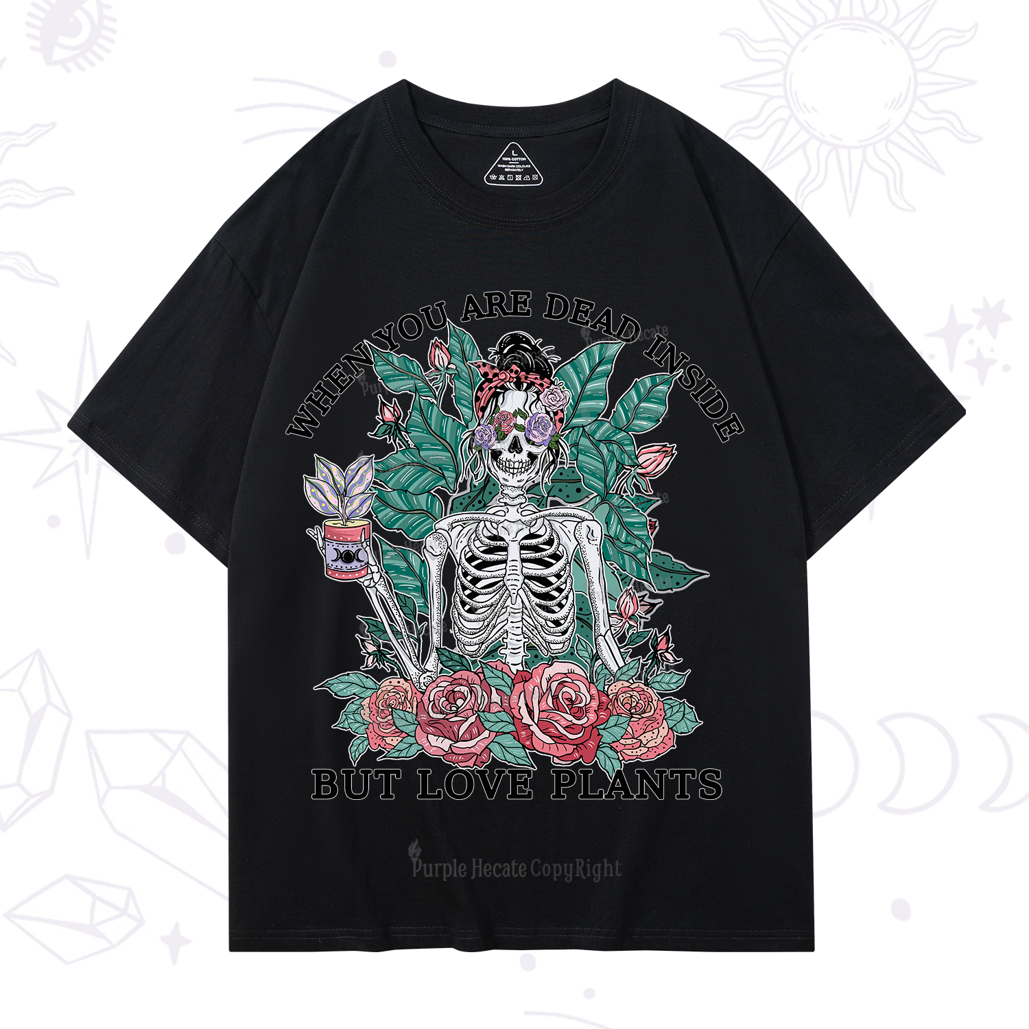 Purplehecate When You Dead Inside T-Shirt