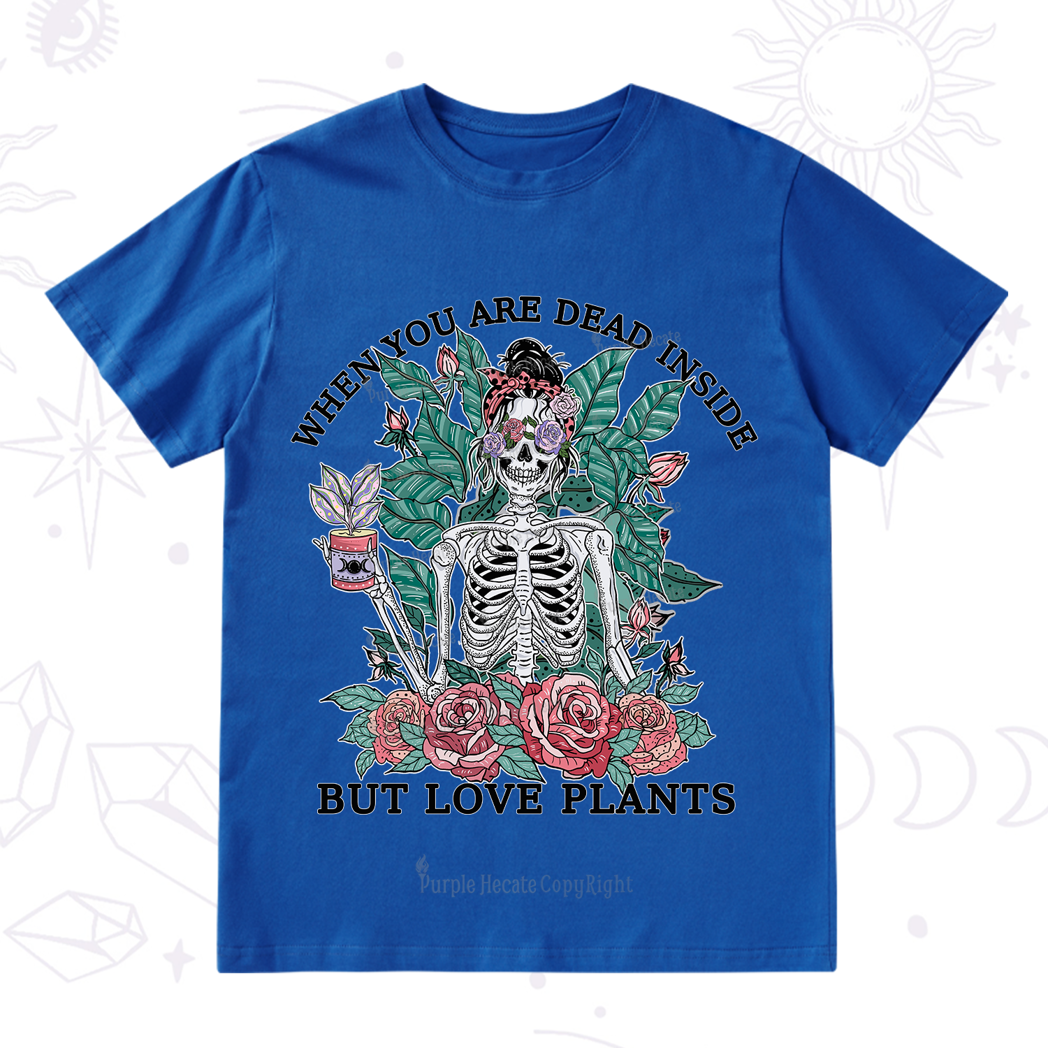 Purplehecate When You Dead Inside T-Shirt