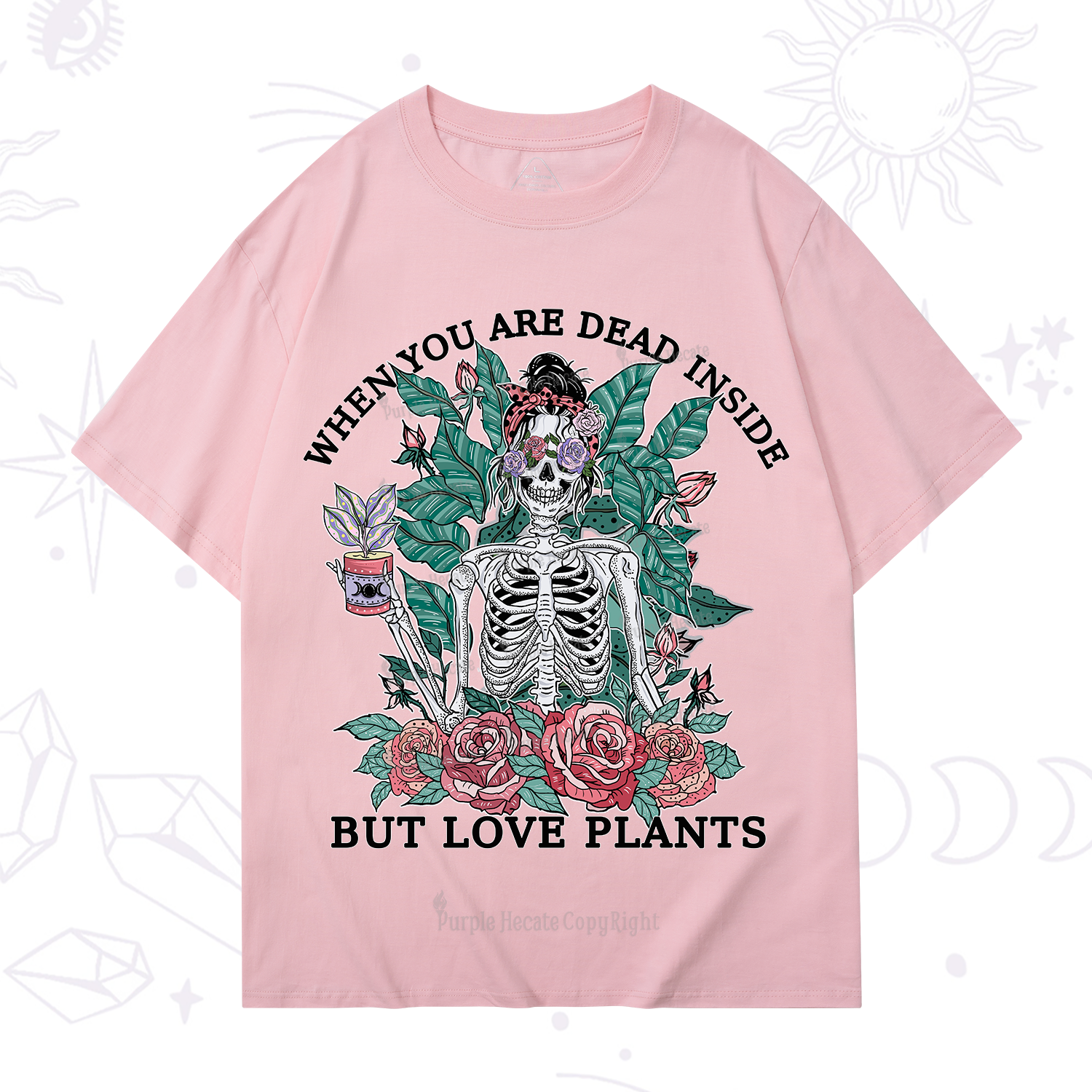 Purplehecate When You Dead Inside T-Shirt