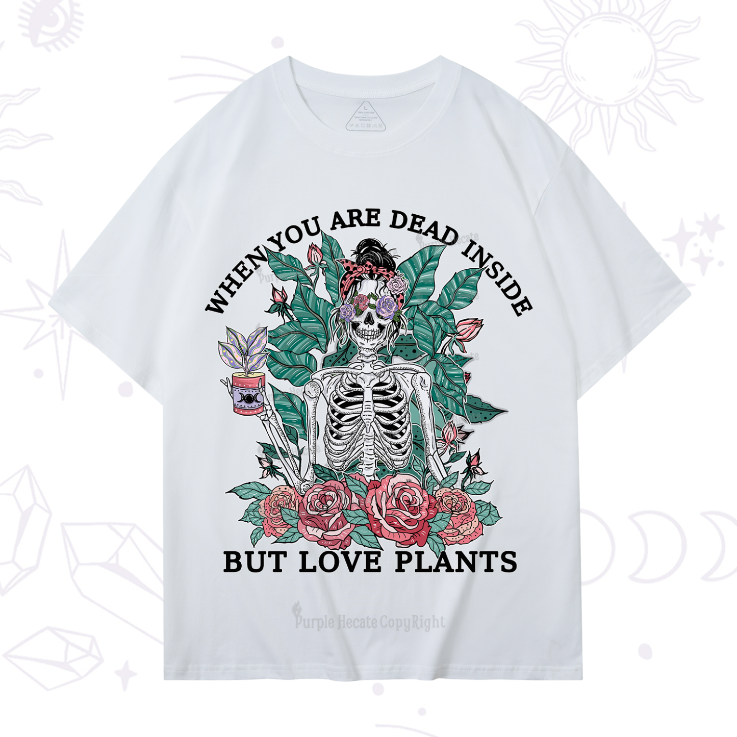 Purplehecate When You Dead Inside T-Shirt