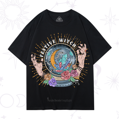 Purplehecate Festive Witch T-Shirt