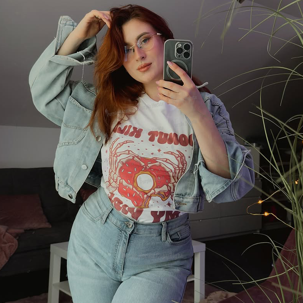 Purplehecate Donut Kill My Vibe T-Shirt