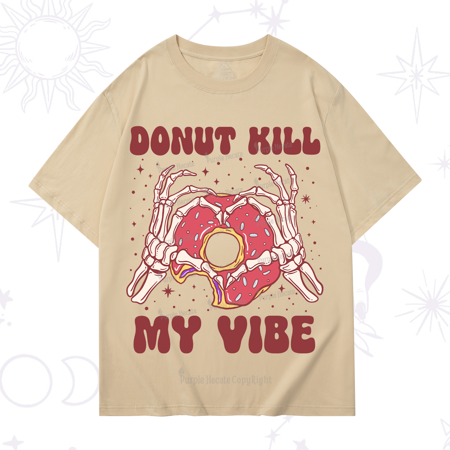 Purplehecate Donut Kill My Vibe T-Shirt