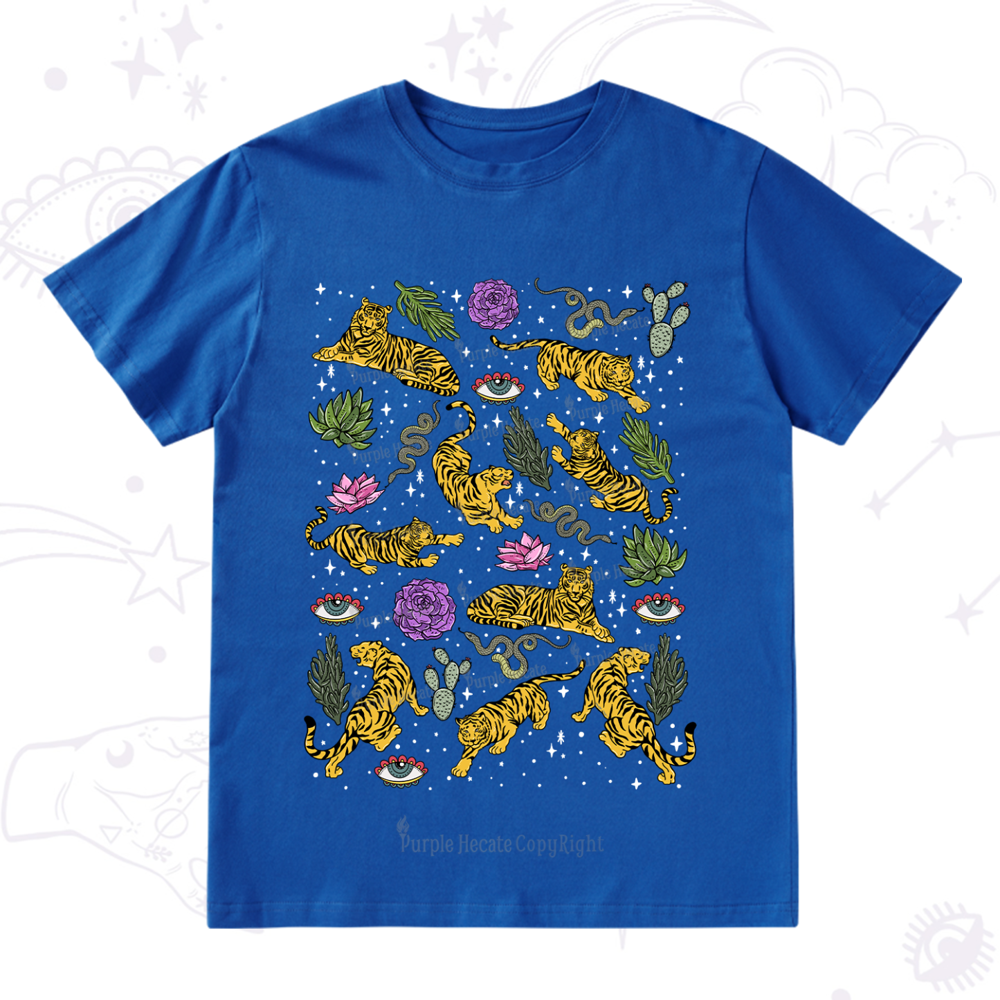 Purplehecate Desert Tiger T-Shirt