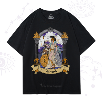 Purplehecate The Wise Athena T-Shirt
