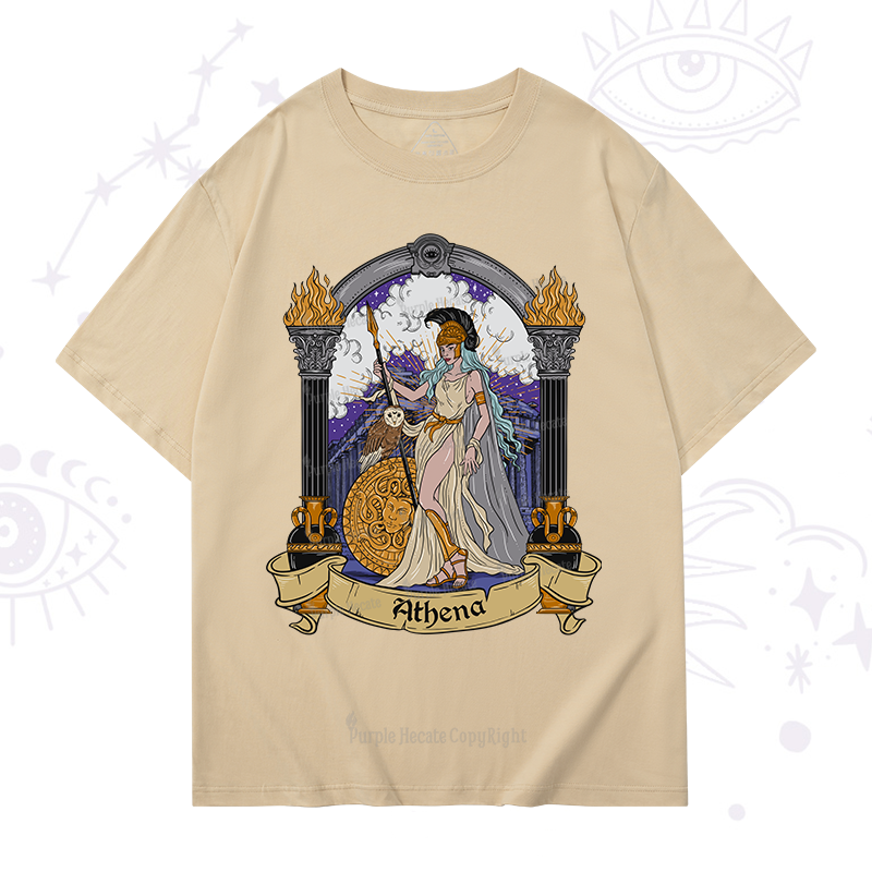 Purplehecate The Wise Athena T-Shirt